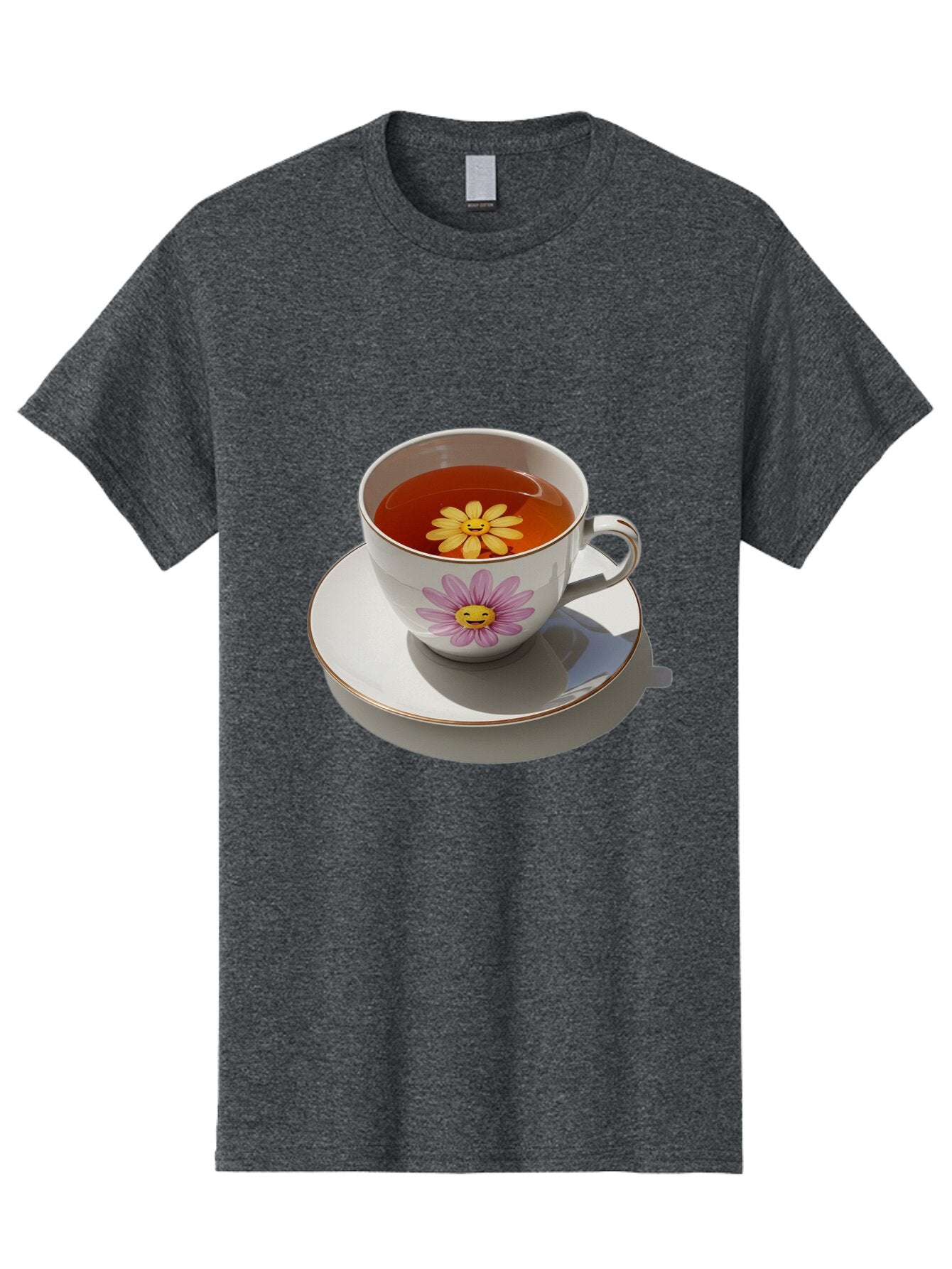 Daisy-Tea-Cup Men'S Graphic Tee, 100% Cotton, Comfortable Casual Summer Wear, Machine Washable, Vintage Camera, Old Camera, Antique Camera, Black Camera, Classic Photography, Photography Equipment, Nostalgic Device, Film Camera, Camera Art Baq662 13
