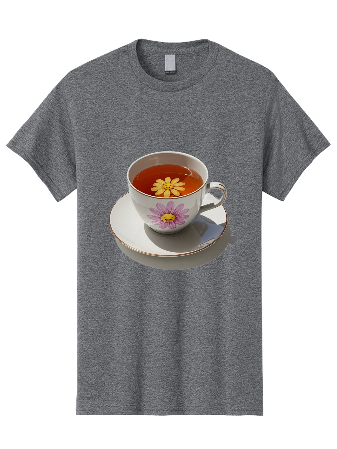 Daisy-Tea-Cup Men'S Graphic Tee, 100% Cotton, Comfortable Casual Summer Wear, Machine Washable, Vintage Camera, Old Camera, Antique Camera, Black Camera, Classic Photography, Photography Equipment, Nostalgic Device, Film Camera, Camera Art Baq662 8