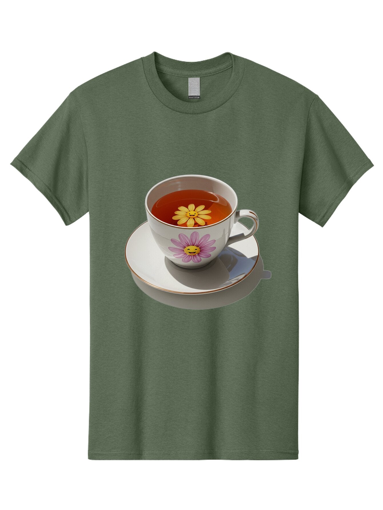 Daisy-Tea-Cup Men'S Graphic Tee, 100% Cotton, Comfortable Casual Summer Wear, Machine Washable, Vintage Camera, Old Camera, Antique Camera, Black Camera, Classic Photography, Photography Equipment, Nostalgic Device, Film Camera, Camera Art Baq662 7