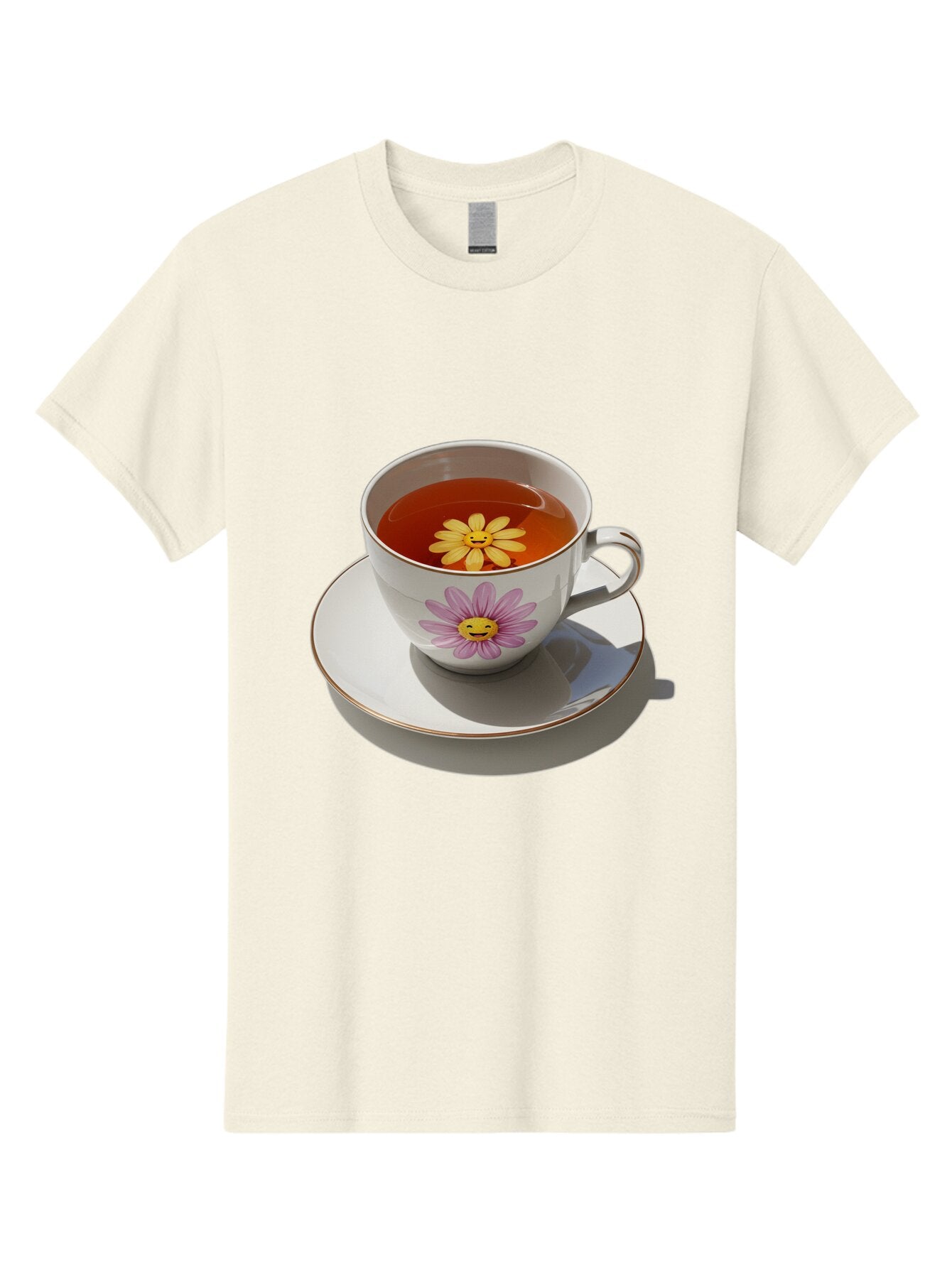 Daisy-Tea-Cup Men'S Graphic Tee, 100% Cotton, Comfortable Casual Summer Wear, Machine Washable, Vintage Camera, Old Camera, Antique Camera, Black Camera, Classic Photography, Photography Equipment, Nostalgic Device, Film Camera, Camera Art Baq662 1