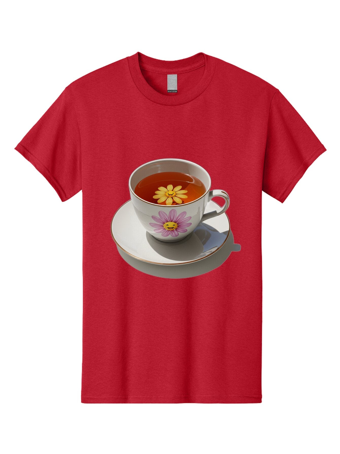 Daisy-Tea-Cup Men'S Graphic Tee, 100% Cotton, Comfortable Casual Summer Wear, Machine Washable, Vintage Camera, Old Camera, Antique Camera, Black Camera, Classic Photography, Photography Equipment, Nostalgic Device, Film Camera, Camera Art Baq662 5