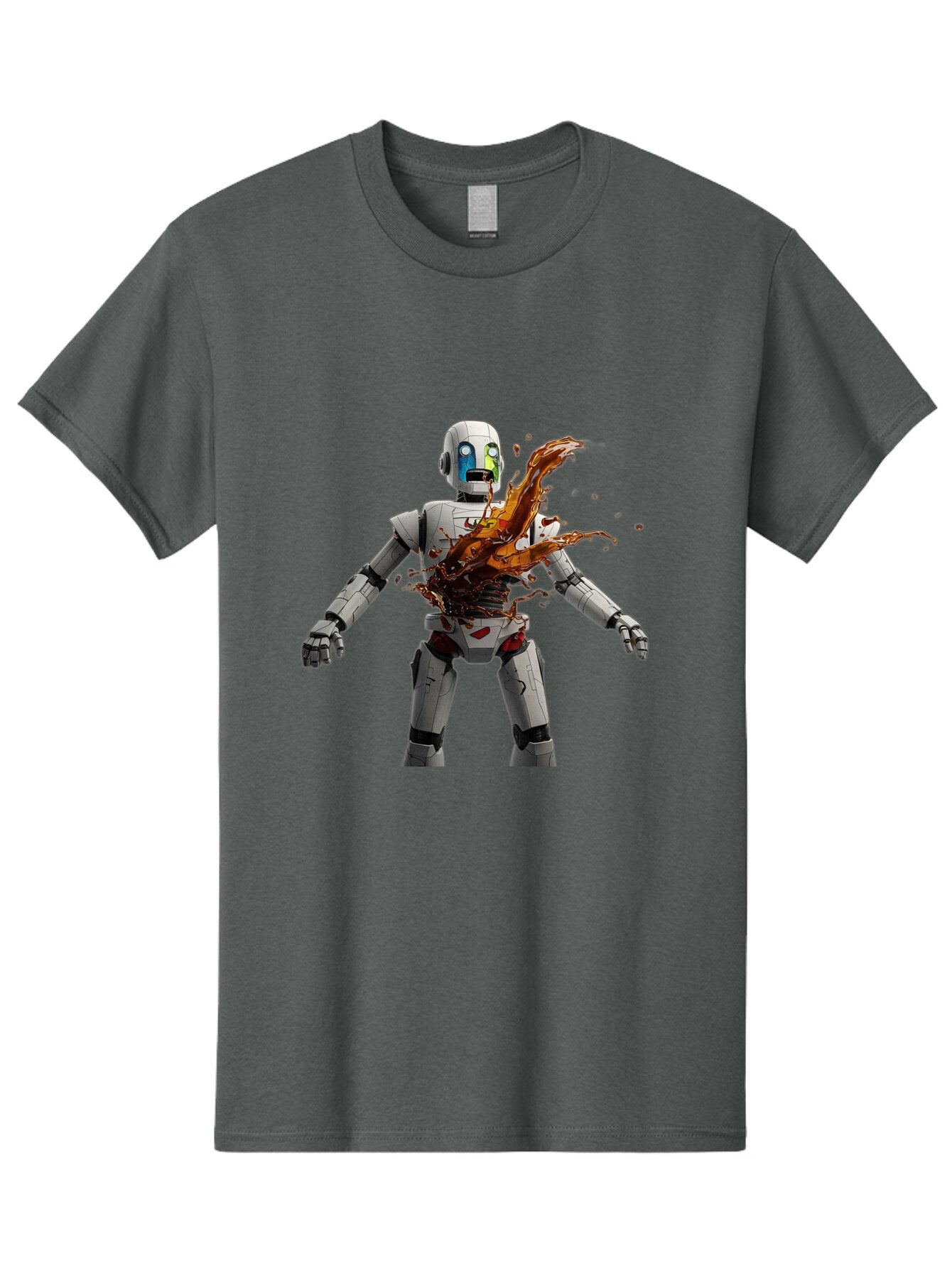 Damaged-Robot Men'S Graphic Tee, 100% Cotton, Comfortable Casual Summer Wear, Machine Washable, Vintage Camera, Old Camera, Antique Camera, Black Camera, Classic Photography, Photography Equipment, Nostalgic Device, Film Camera, Camera Art Baq665 11