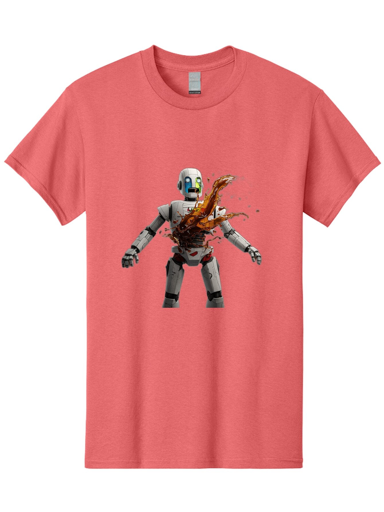 Damaged-Robot Men'S Graphic Tee, 100% Cotton, Comfortable Casual Summer Wear, Machine Washable, Vintage Camera, Old Camera, Antique Camera, Black Camera, Classic Photography, Photography Equipment, Nostalgic Device, Film Camera, Camera Art Baq665 13