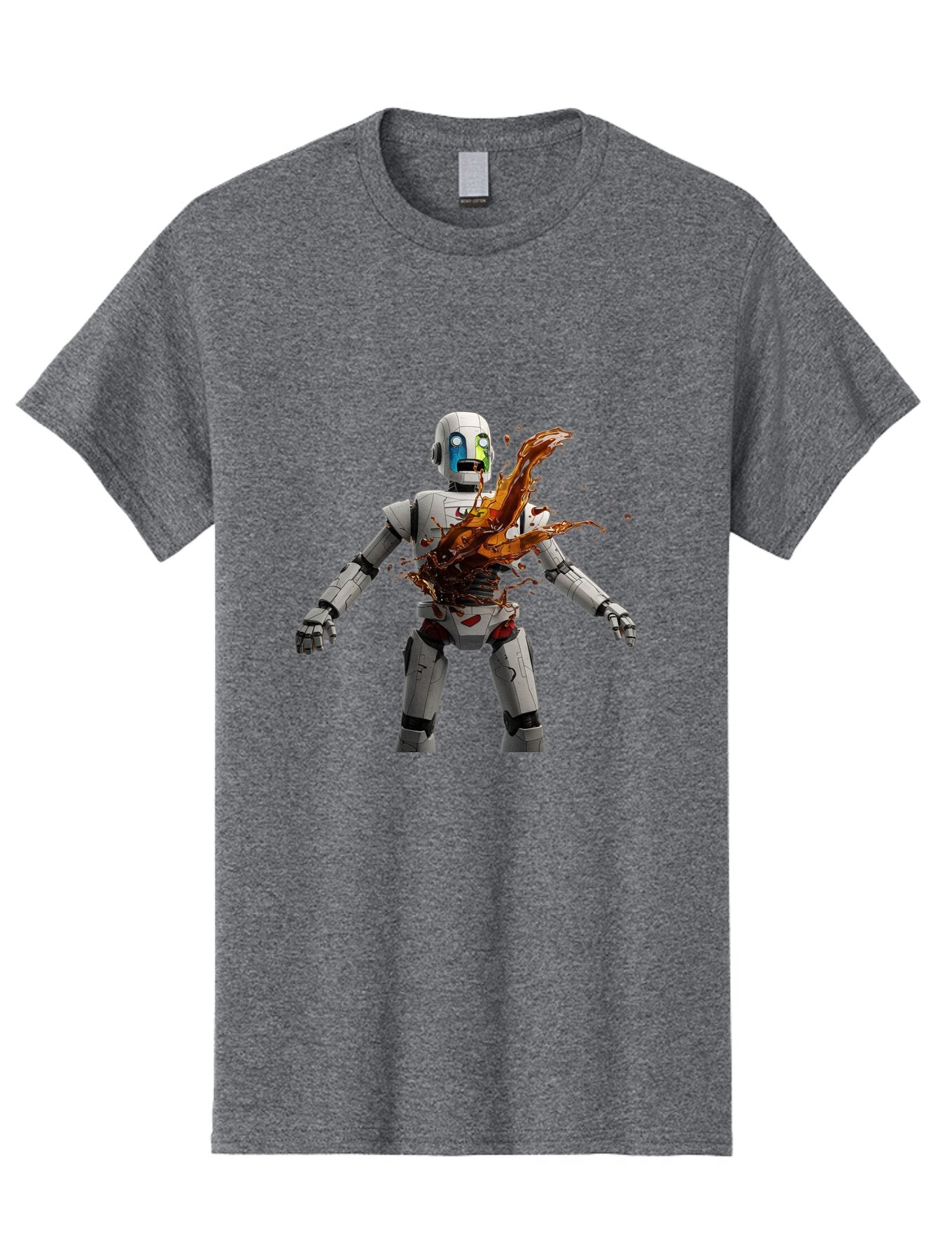 Damaged-Robot Men'S Graphic Tee, 100% Cotton, Comfortable Casual Summer Wear, Machine Washable, Vintage Camera, Old Camera, Antique Camera, Black Camera, Classic Photography, Photography Equipment, Nostalgic Device, Film Camera, Camera Art Baq665 10