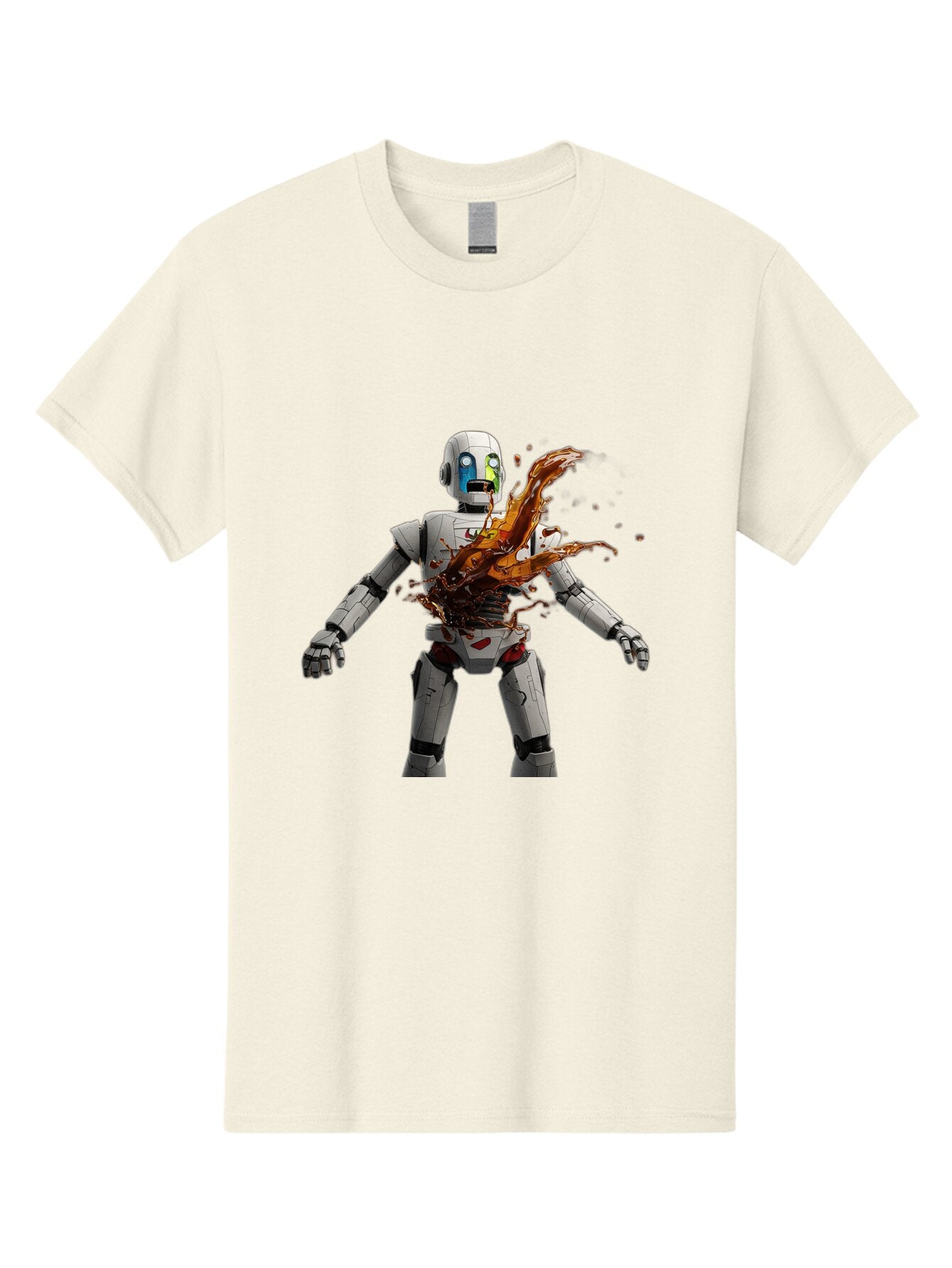 Damaged-Robot Men'S Graphic Tee, 100% Cotton, Comfortable Casual Summer Wear, Machine Washable, Vintage Camera, Old Camera, Antique Camera, Black Camera, Classic Photography, Photography Equipment, Nostalgic Device, Film Camera, Camera Art Baq665 8