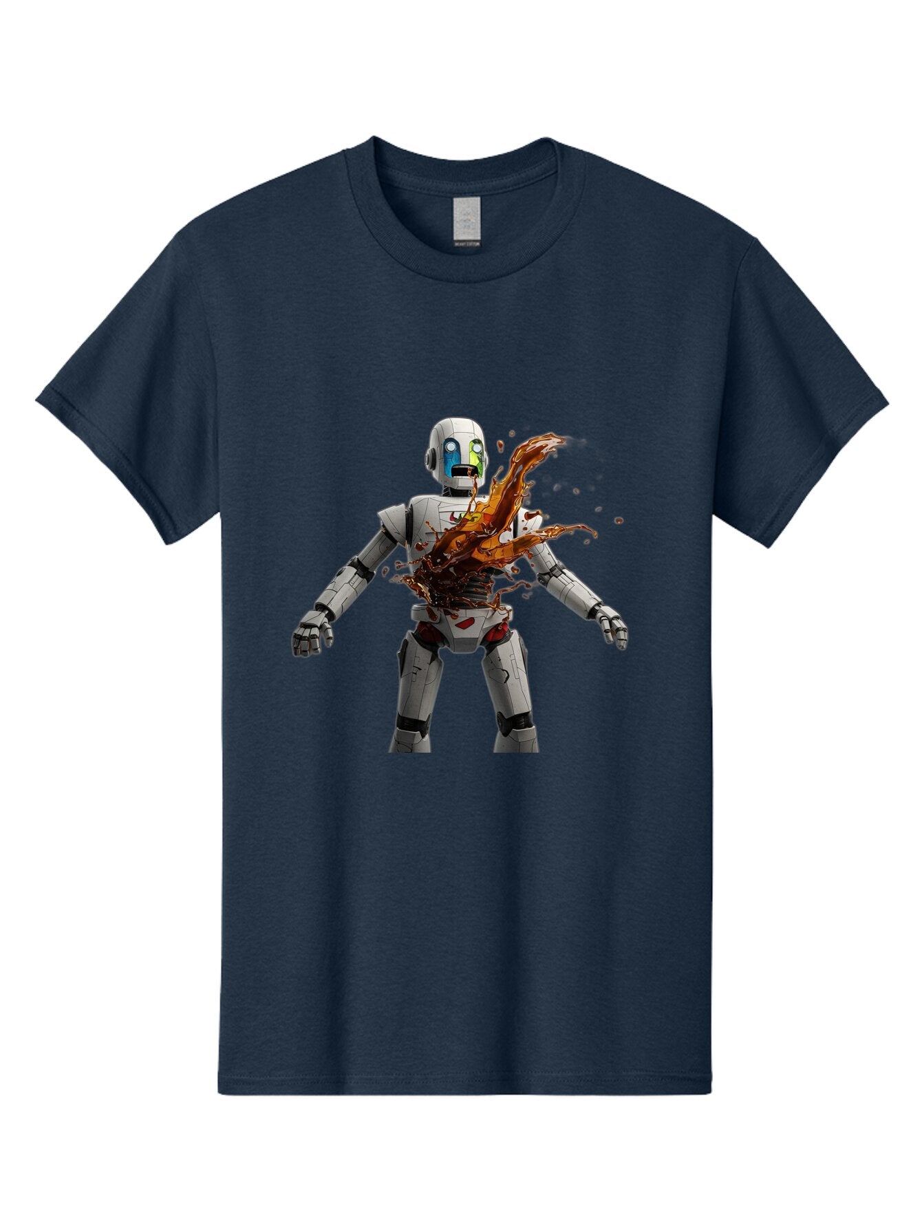 Damaged-Robot Men'S Graphic Tee, 100% Cotton, Comfortable Casual Summer Wear, Machine Washable, Vintage Camera, Old Camera, Antique Camera, Black Camera, Classic Photography, Photography Equipment, Nostalgic Device, Film Camera, Camera Art Baq665 12