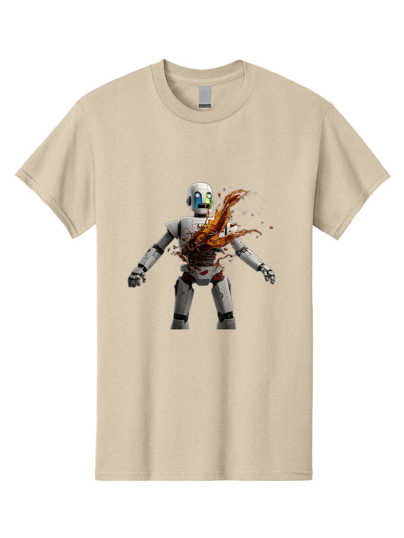Damaged-Robot Men'S Graphic Tee, 100% Cotton, Comfortable Casual Summer Wear, Machine Washable, Vintage Camera, Old Camera, Antique Camera, Black Camera, Classic Photography, Photography Equipment, Nostalgic Device, Film Camera, Camera Art Baq665 15