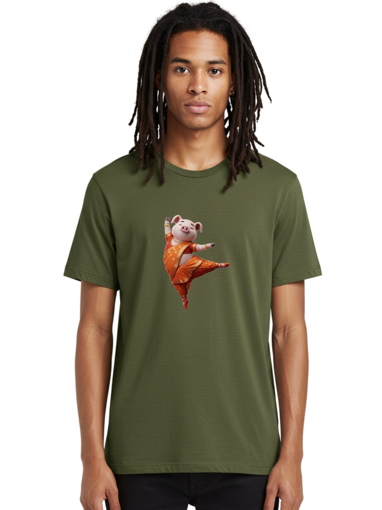 Dancing-Pig-3 Men'S Graphic Tee, 100% Cotton, Comfortable Casual Summer Wear, Machine Washable, Vintage Camera, Old Camera, Antique Camera, Black Camera, Classic Photography, Photography Equipment, Nostalgic Device, Film Camera, Camera Art Baq671 22