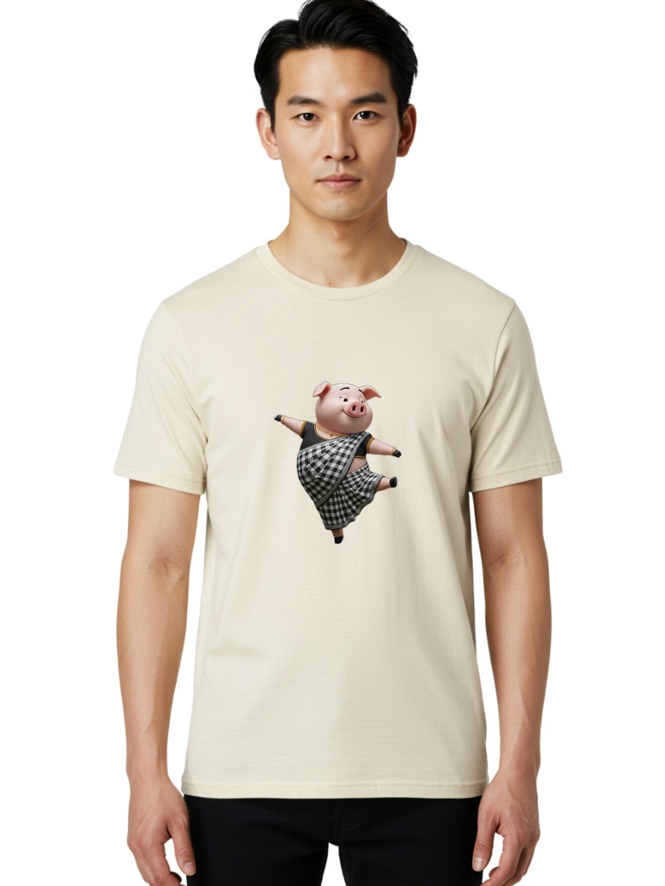 Dancing-Pig-5 Men'S Graphic Tee, 100% Cotton, Comfortable Casual Summer Wear, Machine Washable, Vintage Camera, Old Camera, Antique Camera, Black Camera, Classic Photography, Photography Equipment, Nostalgic Device, Film Camera, Camera Art Baq673 23