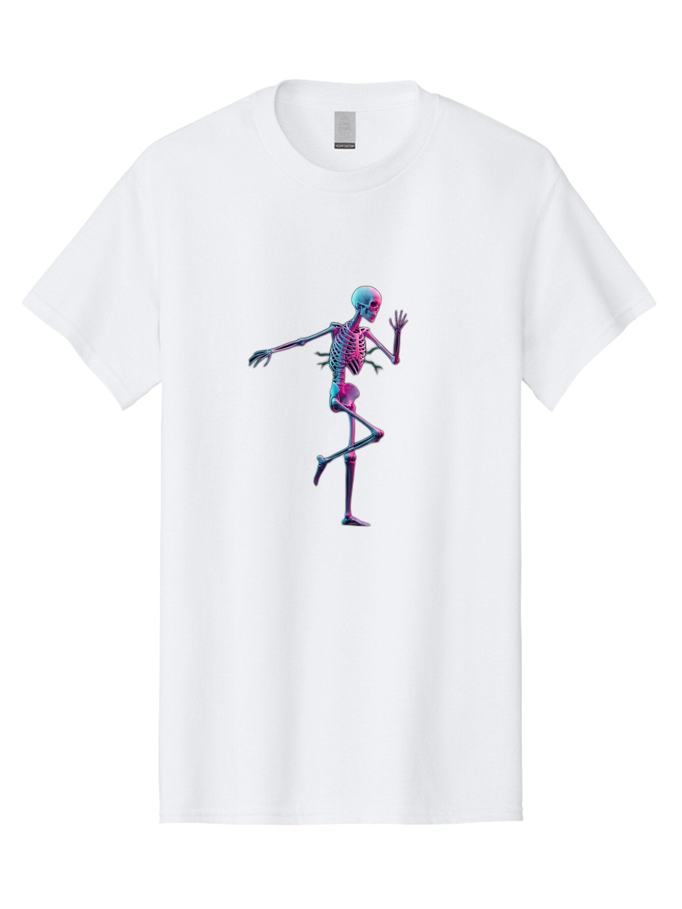 Dancing-Skeleton Men'S Graphic Tee, 100% Cotton, Comfortable Casual Summer Wear, Machine Washable, Vintage Camera, Old Camera, Antique Camera, Black Camera, Classic Photography, Photography Equipment, Nostalgic Device, Film Camera, Camera Art Baq676 3