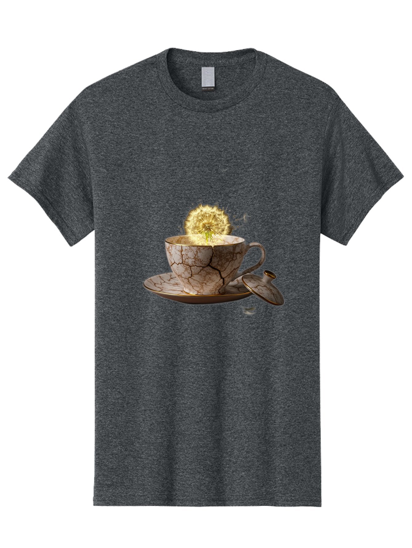 Dandelion-Explosion Men'S Graphic Tee, 100% Cotton, Comfortable Casual Summer Wear, Machine Washable, Vintage Camera, Old Camera, Antique Camera, Black Camera, Classic Photography, Photography Equipment, Nostalgic Device, Film Camera, Baq678 15