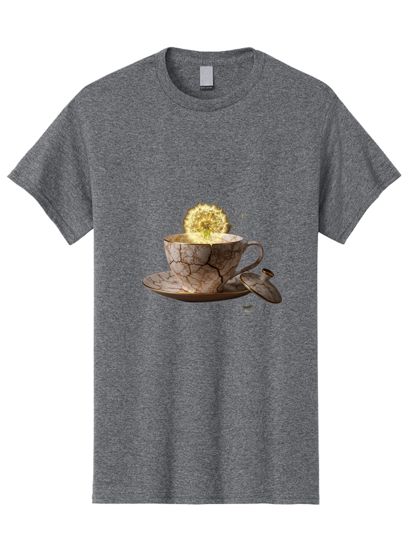 Dandelion-Explosion Men'S Graphic Tee, 100% Cotton, Comfortable Casual Summer Wear, Machine Washable, Vintage Camera, Old Camera, Antique Camera, Black Camera, Classic Photography, Photography Equipment, Nostalgic Device, Film Camera, Baq678 9
