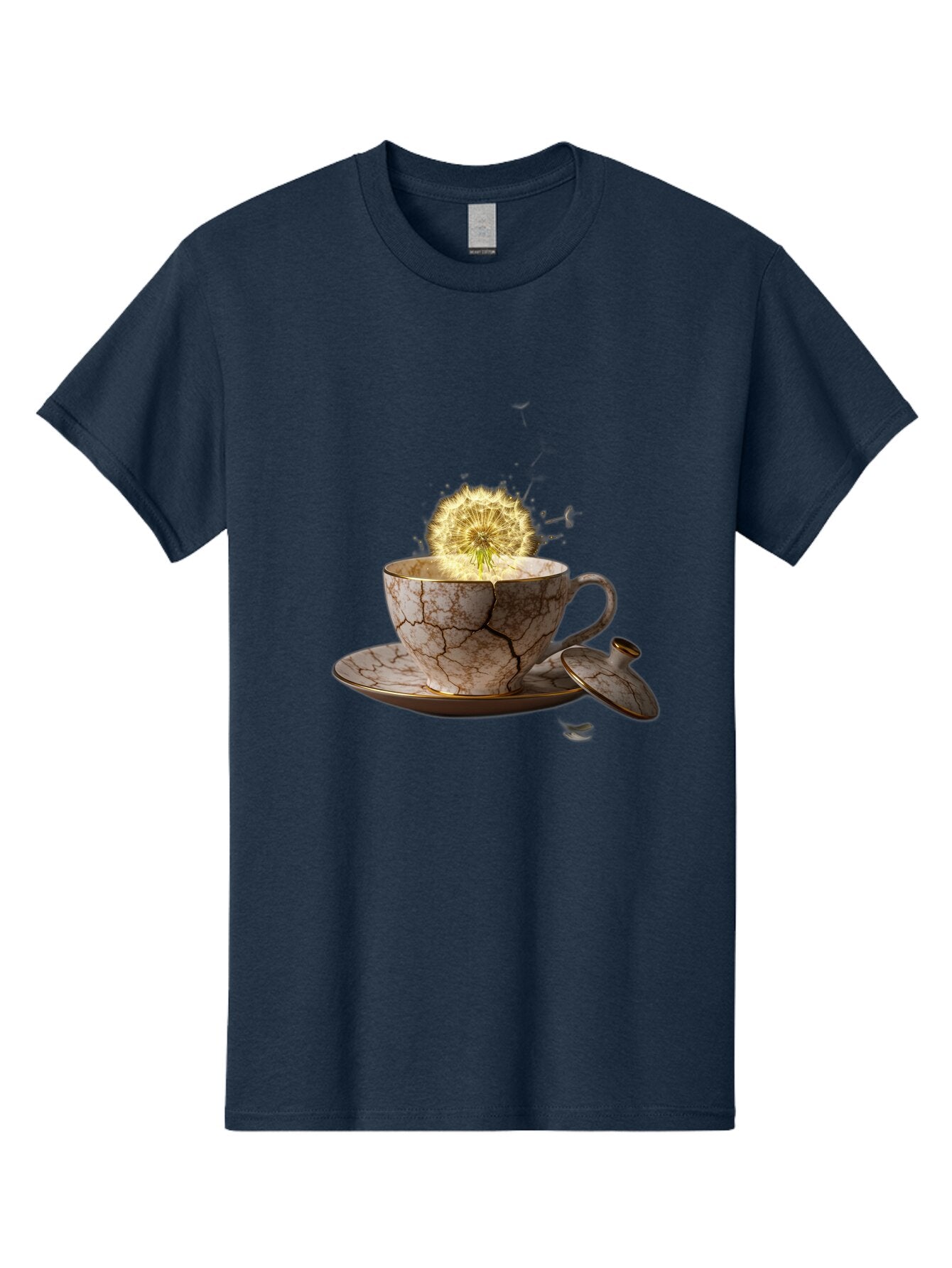Dandelion-Explosion Men'S Graphic Tee, 100% Cotton, Comfortable Casual Summer Wear, Machine Washable, Vintage Camera, Old Camera, Antique Camera, Black Camera, Classic Photography, Photography Equipment, Nostalgic Device, Film Camera, Baq678 10