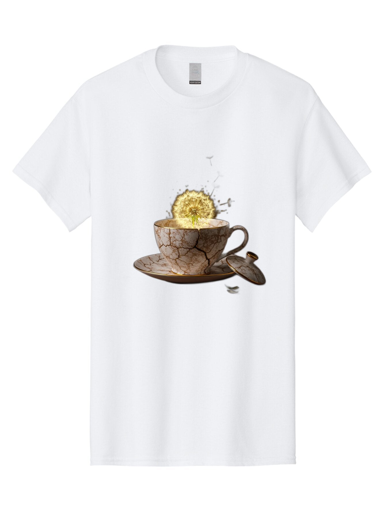 Dandelion-Explosion Men'S Graphic Tee, 100% Cotton, Comfortable Casual Summer Wear, Machine Washable, Vintage Camera, Old Camera, Antique Camera, Black Camera, Classic Photography, Photography Equipment, Nostalgic Device, Film Camera, Baq678 5