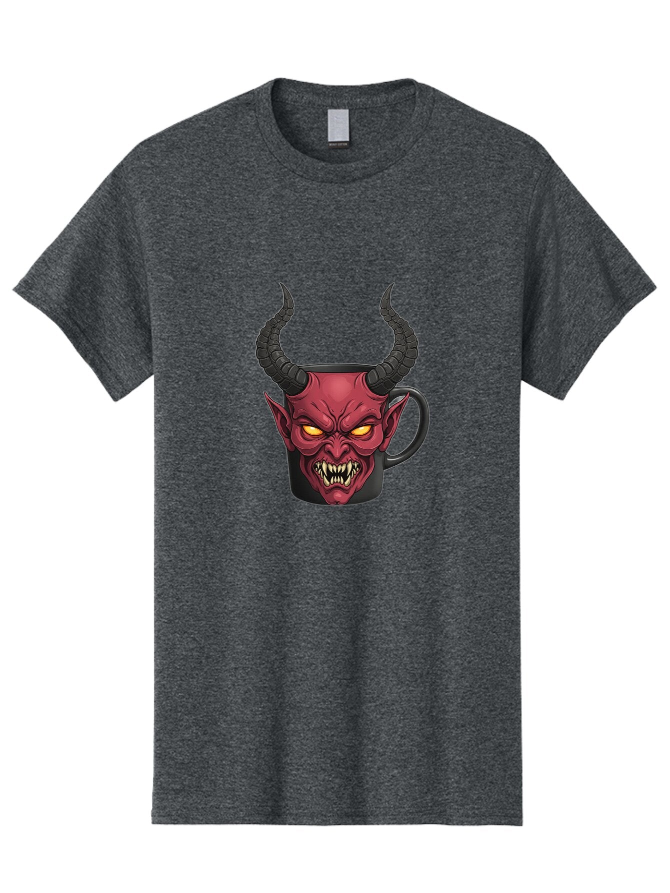 Demonic-Coffee-Mug Men'S Graphic Tee, 100% Cotton, Comfortable Casual Summer Wear, Machine Washable, Vintage Camera, Old Camera, Antique Camera, Black Camera, Classic Photography, Photography Equipment, Nostalgic Device, Film Camera, Baq681 7