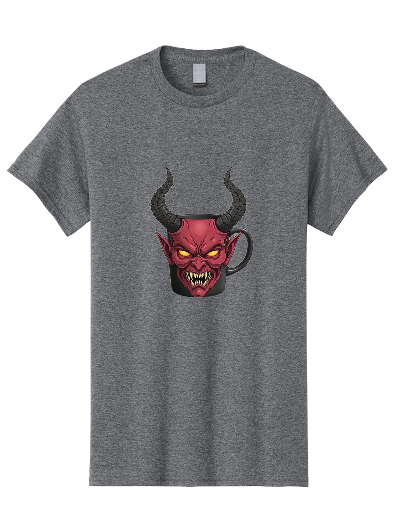 Demonic-Coffee-Mug Men'S Graphic Tee, 100% Cotton, Comfortable Casual Summer Wear, Machine Washable, Vintage Camera, Old Camera, Antique Camera, Black Camera, Classic Photography, Photography Equipment, Nostalgic Device, Film Camera, Baq681 2