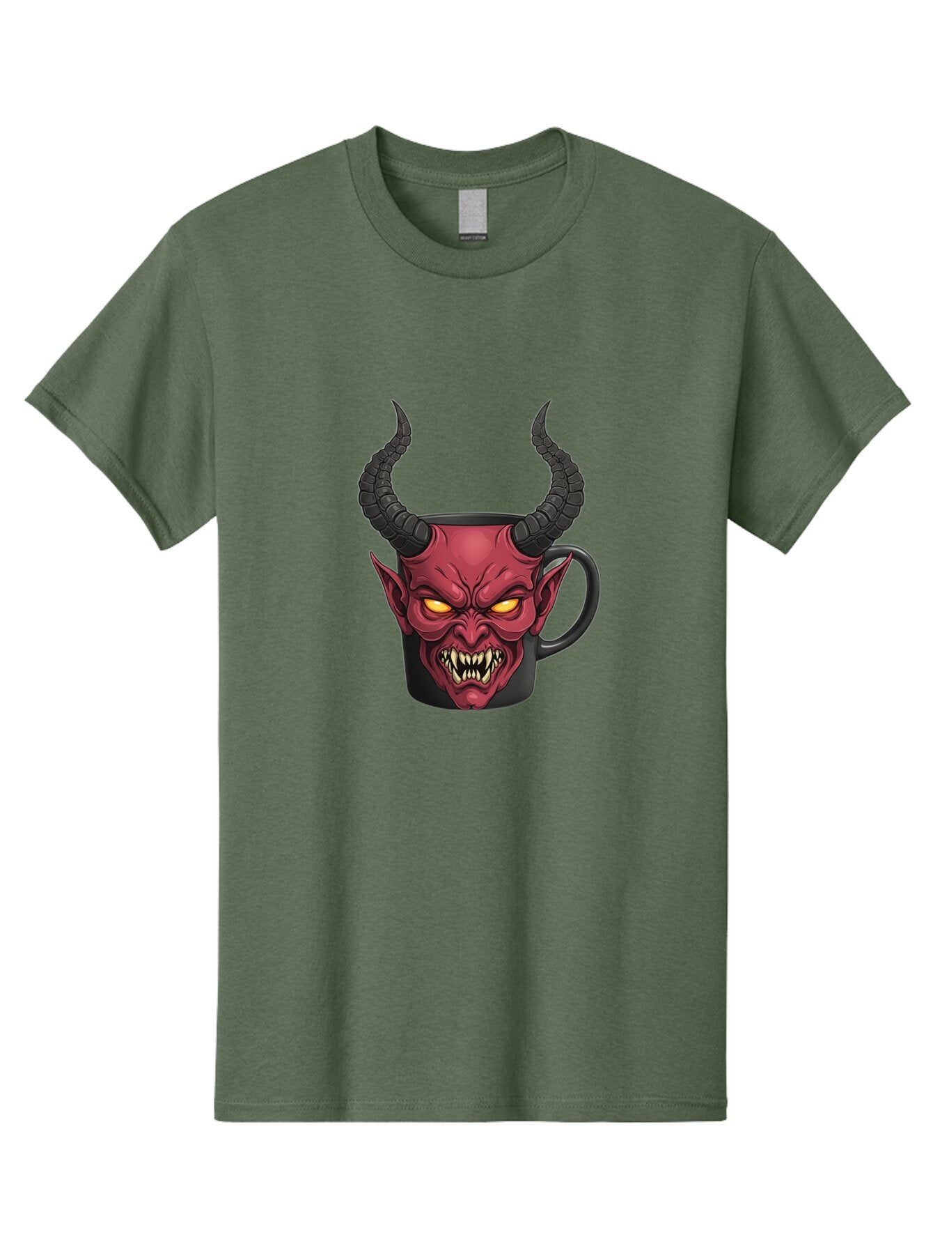 Demonic-Coffee-Mug Men'S Graphic Tee, 100% Cotton, Comfortable Casual Summer Wear, Machine Washable, Vintage Camera, Old Camera, Antique Camera, Black Camera, Classic Photography, Photography Equipment, Nostalgic Device, Film Camera, Baq681 4