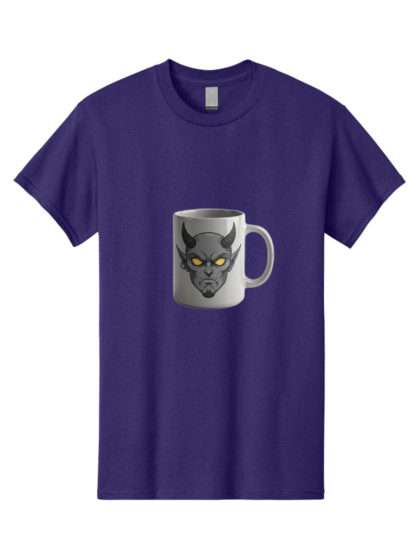 Devil-Mug-1 Men'S Graphic Tee, 100% Cotton, Comfortable Casual Summer Wear, Machine Washable, Vintage Camera, Old Camera, Antique Camera, Black Camera, Classic Photography, Photography Equipment, Nostalgic Device, Film Camera, Camera Art Baq683 11