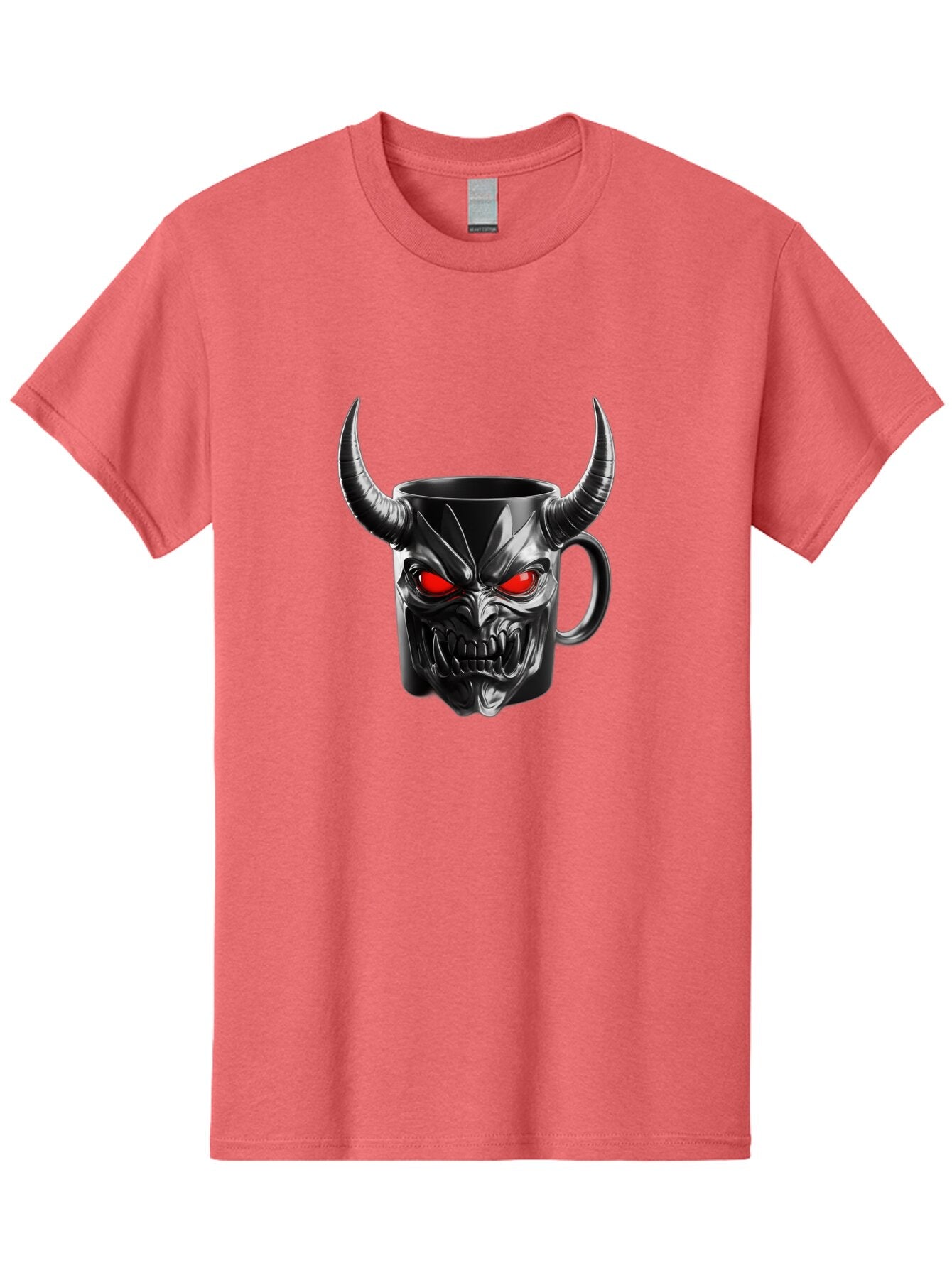 Devil-Mug-2 Men'S Graphic Tee, 100% Cotton, Comfortable Casual Summer Wear, Machine Washable, Vintage Camera, Old Camera, Antique Camera, Black Camera, Classic Photography, Photography Equipment, Nostalgic Device, Film Camera, Camera Art Baq684 10