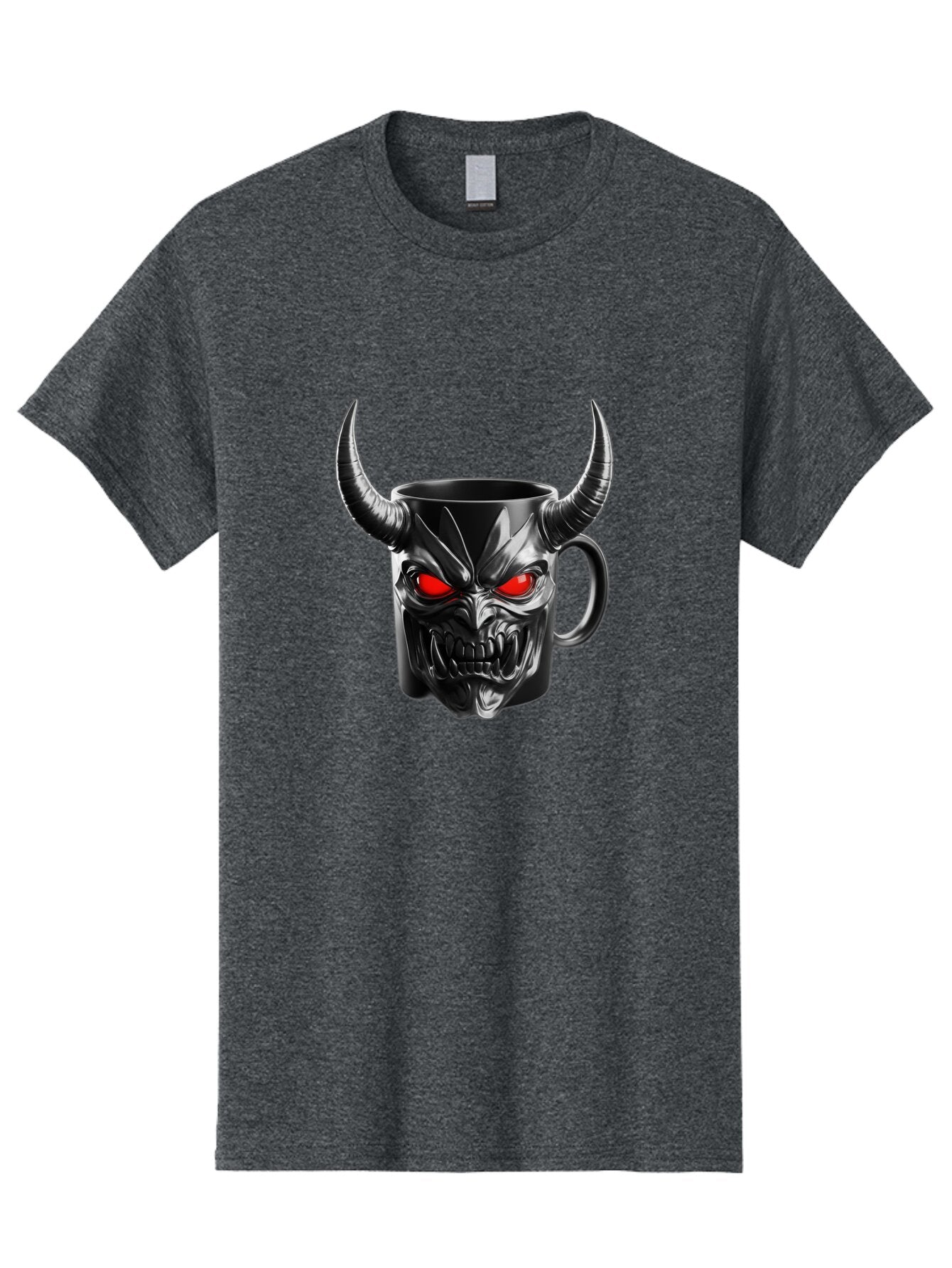 Devil-Mug-2 Men'S Graphic Tee, 100% Cotton, Comfortable Casual Summer Wear, Machine Washable, Vintage Camera, Old Camera, Antique Camera, Black Camera, Classic Photography, Photography Equipment, Nostalgic Device, Film Camera, Camera Art Baq684 15
