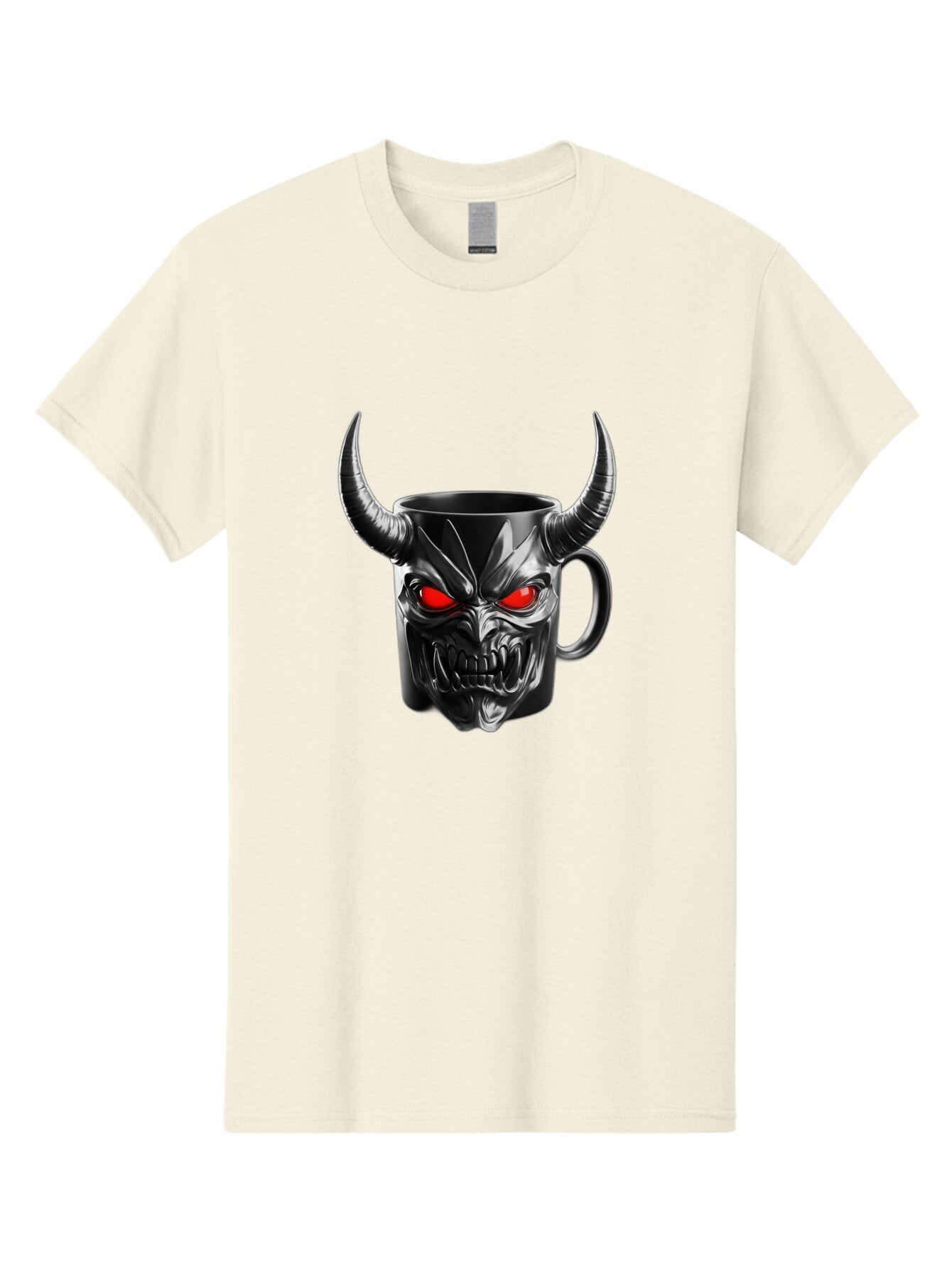 Devil-Mug-2 Men'S Graphic Tee, 100% Cotton, Comfortable Casual Summer Wear, Machine Washable, Vintage Camera, Old Camera, Antique Camera, Black Camera, Classic Photography, Photography Equipment, Nostalgic Device, Film Camera, Camera Art Baq684 4