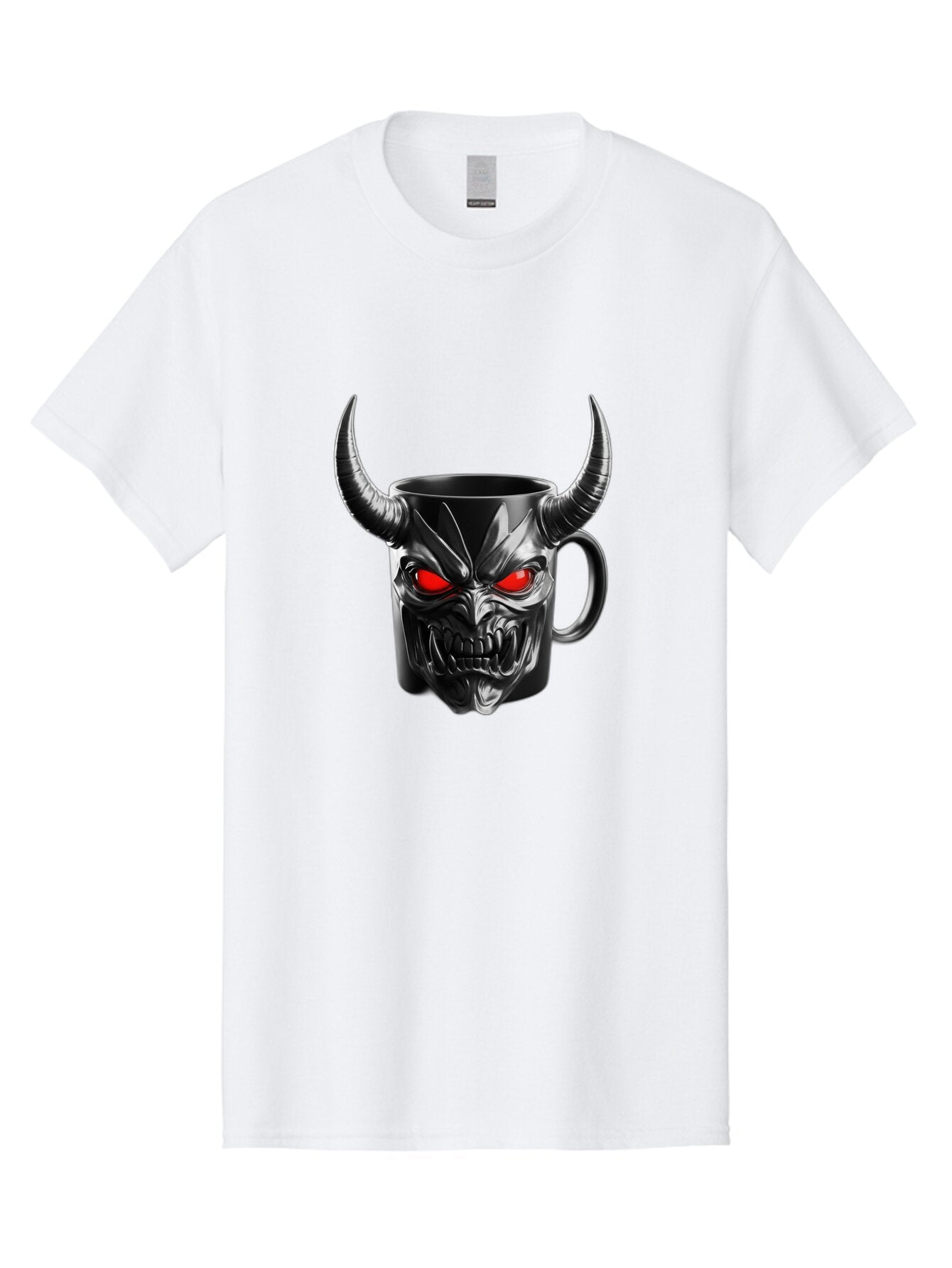 Devil-Mug-2 Men'S Graphic Tee, 100% Cotton, Comfortable Casual Summer Wear, Machine Washable, Vintage Camera, Old Camera, Antique Camera, Black Camera, Classic Photography, Photography Equipment, Nostalgic Device, Film Camera, Camera Art Baq684 13