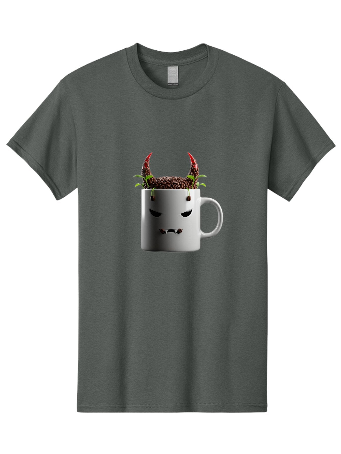 Devilish-Coffee-Mug-1 Men'S Graphic Tee, 100% Cotton, Comfortable Casual Summer Wear, Machine Washable, Vintage Camera, Old Camera, Antique Camera, Black Camera, Classic Photography, Photography Equipment, Nostalgic Device, Film Camera, Baq686 1