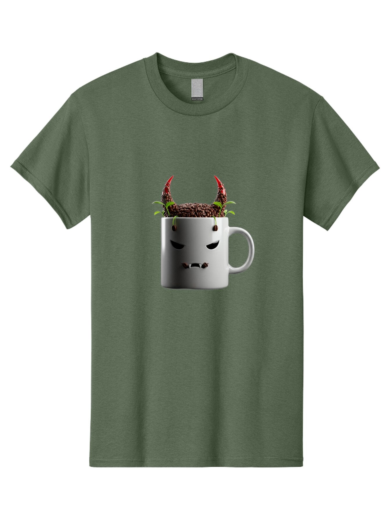 Devilish-Coffee-Mug-1 Men'S Graphic Tee, 100% Cotton, Comfortable Casual Summer Wear, Machine Washable, Vintage Camera, Old Camera, Antique Camera, Black Camera, Classic Photography, Photography Equipment, Nostalgic Device, Film Camera, Baq686 3
