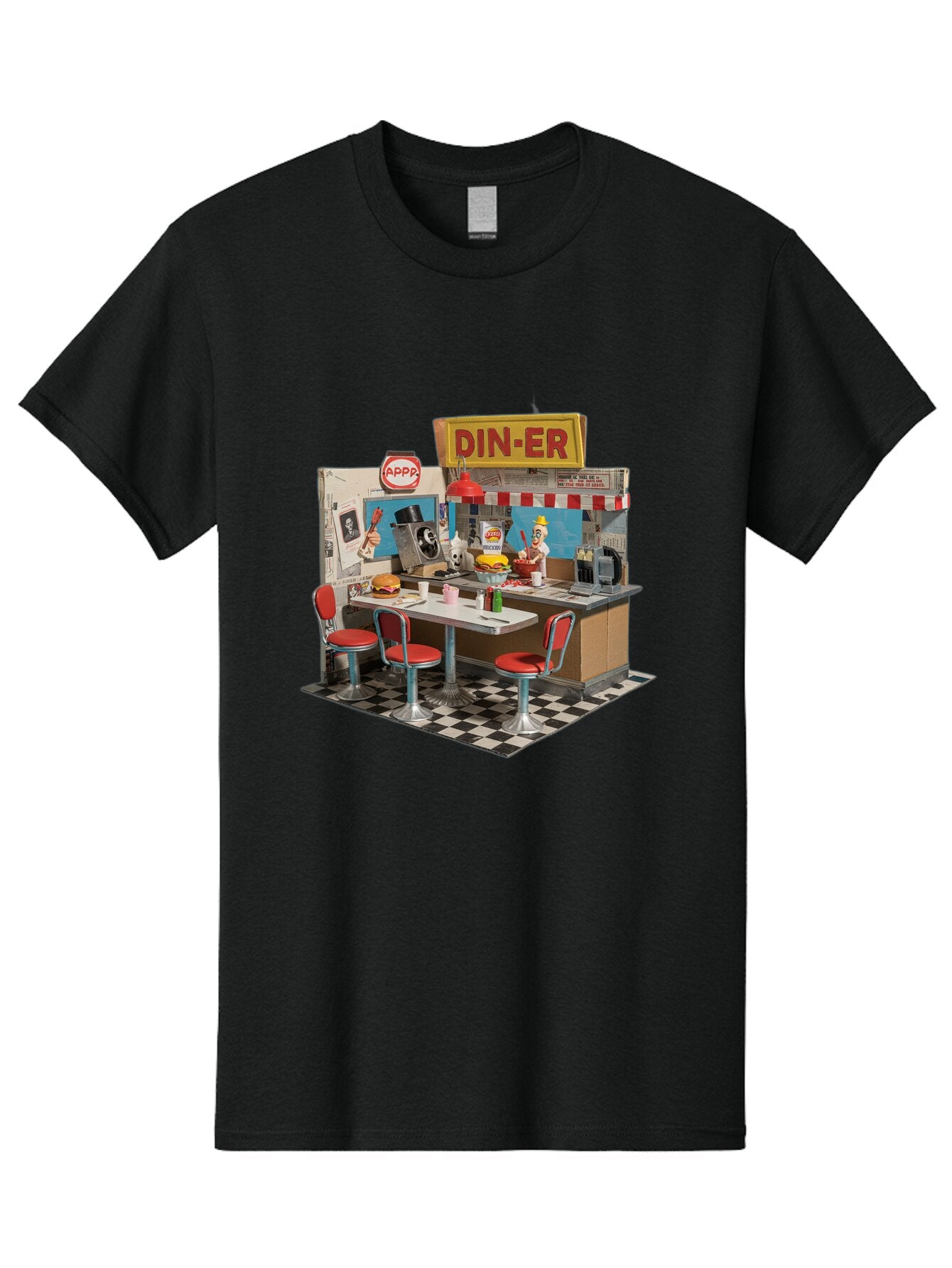 Din-Er Men'S Graphic Tee, 100% Cotton, Comfortable Casual Summer Wear, Machine Washable, Vintage Camera, Old Camera, Antique Camera, Black Camera, Classic Photography, Photography Equipment, Nostalgic Device, Film Camera, Camera Art Baq690 10