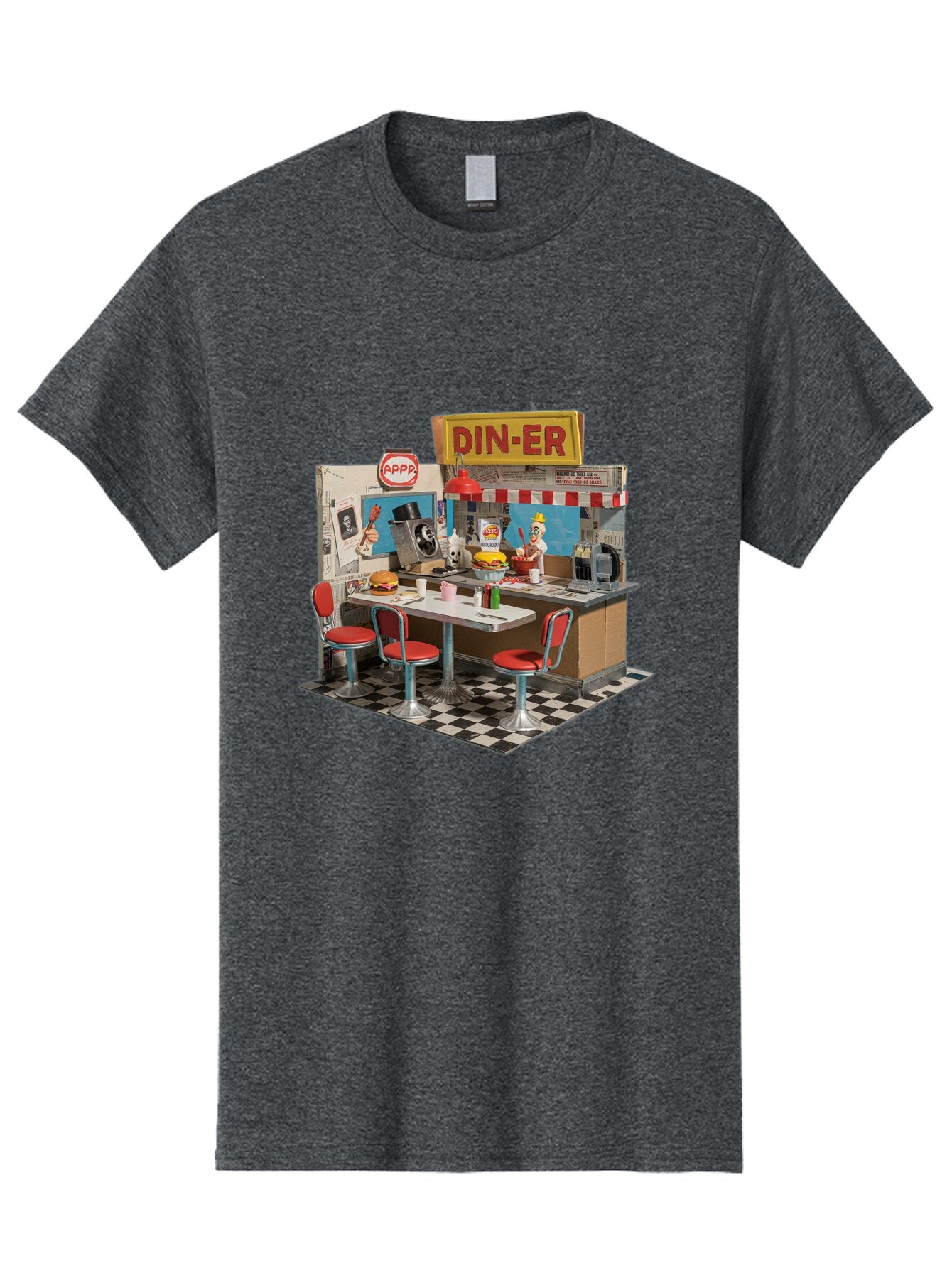 Din-Er Men'S Graphic Tee, 100% Cotton, Comfortable Casual Summer Wear, Machine Washable, Vintage Camera, Old Camera, Antique Camera, Black Camera, Classic Photography, Photography Equipment, Nostalgic Device, Film Camera, Camera Art Baq690 6