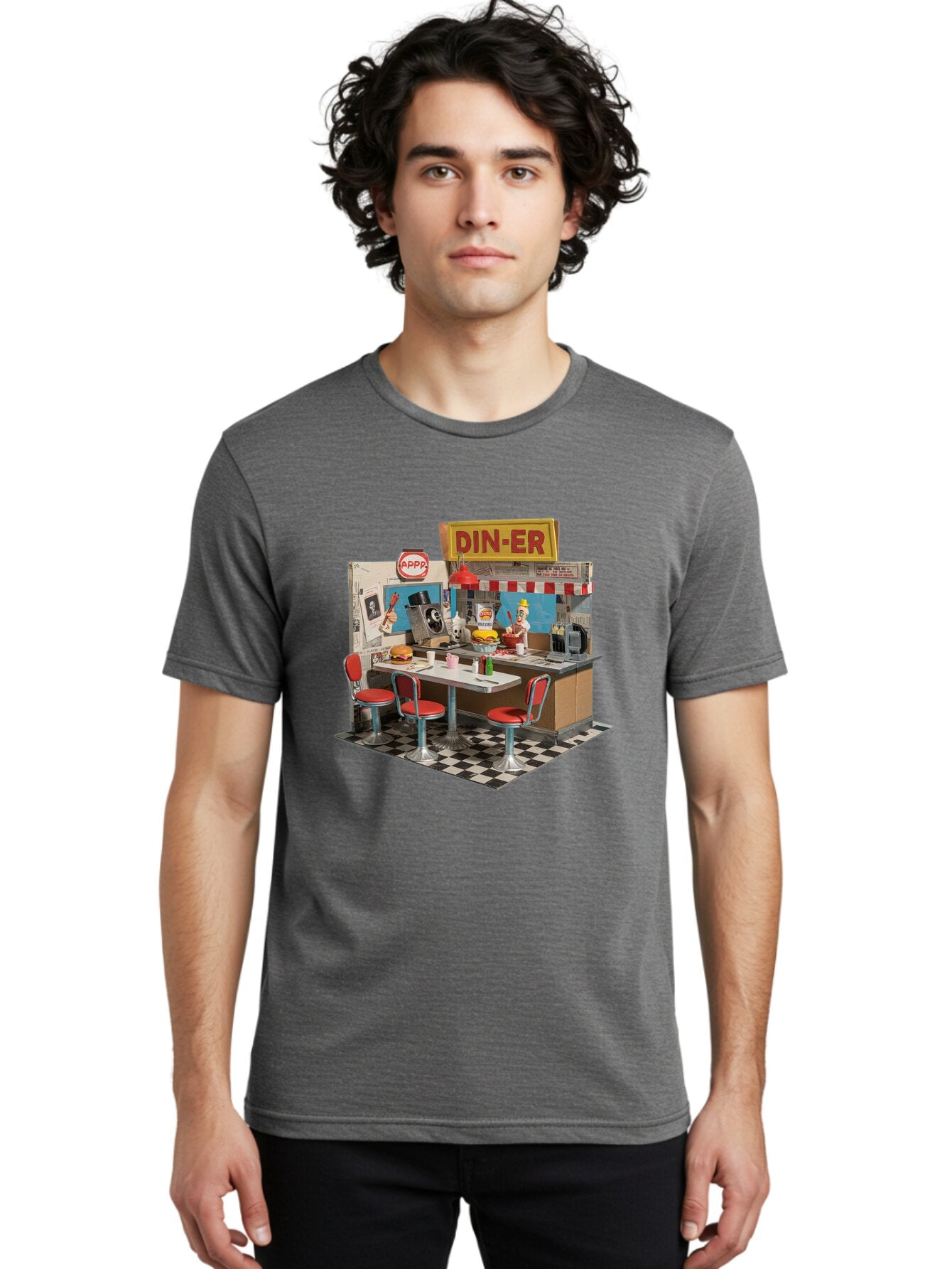 Din-Er Men'S Graphic Tee, 100% Cotton, Comfortable Casual Summer Wear, Machine Washable, Vintage Camera, Old Camera, Antique Camera, Black Camera, Classic Photography, Photography Equipment, Nostalgic Device, Film Camera, Camera Art Baq690 30