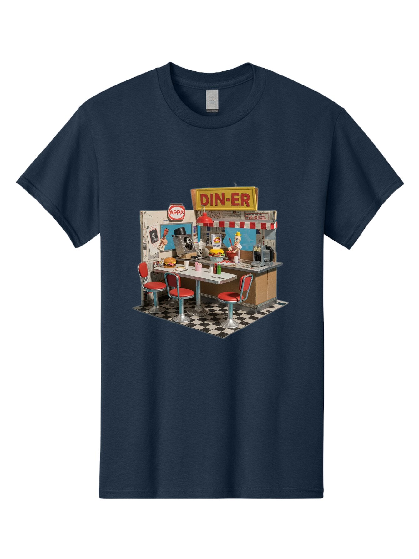Din-Er Men'S Graphic Tee, 100% Cotton, Comfortable Casual Summer Wear, Machine Washable, Vintage Camera, Old Camera, Antique Camera, Black Camera, Classic Photography, Photography Equipment, Nostalgic Device, Film Camera, Camera Art Baq690 3