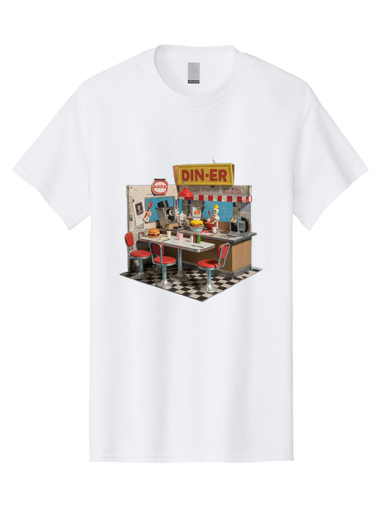 Din-Er Men'S Graphic Tee, 100% Cotton, Comfortable Casual Summer Wear, Machine Washable, Vintage Camera, Old Camera, Antique Camera, Black Camera, Classic Photography, Photography Equipment, Nostalgic Device, Film Camera, Camera Art Baq690 13
