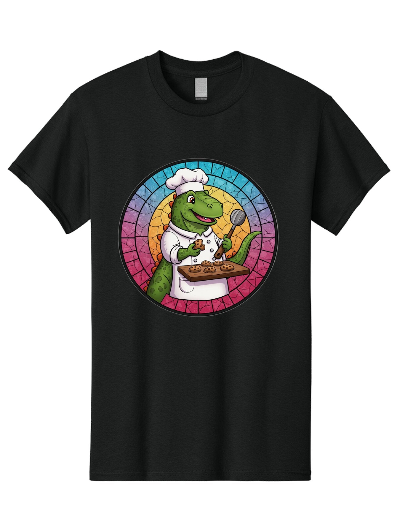 Dino-Chef-1 Men'S Graphic Tee, 100% Cotton, Comfortable Casual Summer Wear, Machine Washable, Vintage Camera, Old Camera, Antique Camera, Black Camera, Classic Photography, Photography Equipment, Nostalgic Device, Film Camera, Camera Art Baq691 5