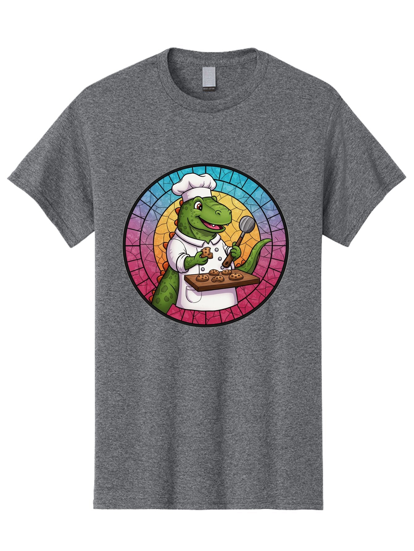 Dino-Chef-1 Men'S Graphic Tee, 100% Cotton, Comfortable Casual Summer Wear, Machine Washable, Vintage Camera, Old Camera, Antique Camera, Black Camera, Classic Photography, Photography Equipment, Nostalgic Device, Film Camera, Camera Art Baq691 3