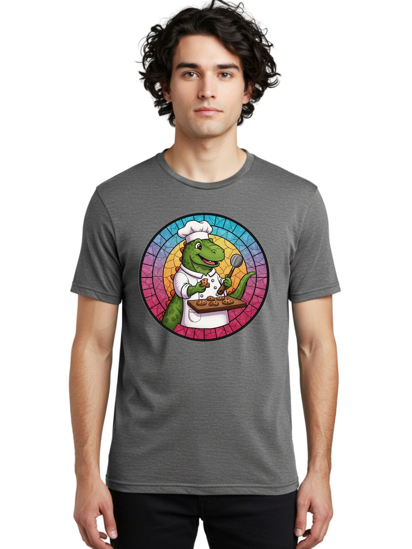 Dino-Chef-1 Men'S Graphic Tee, 100% Cotton, Comfortable Casual Summer Wear, Machine Washable, Vintage Camera, Old Camera, Antique Camera, Black Camera, Classic Photography, Photography Equipment, Nostalgic Device, Film Camera, Camera Art Baq691 22