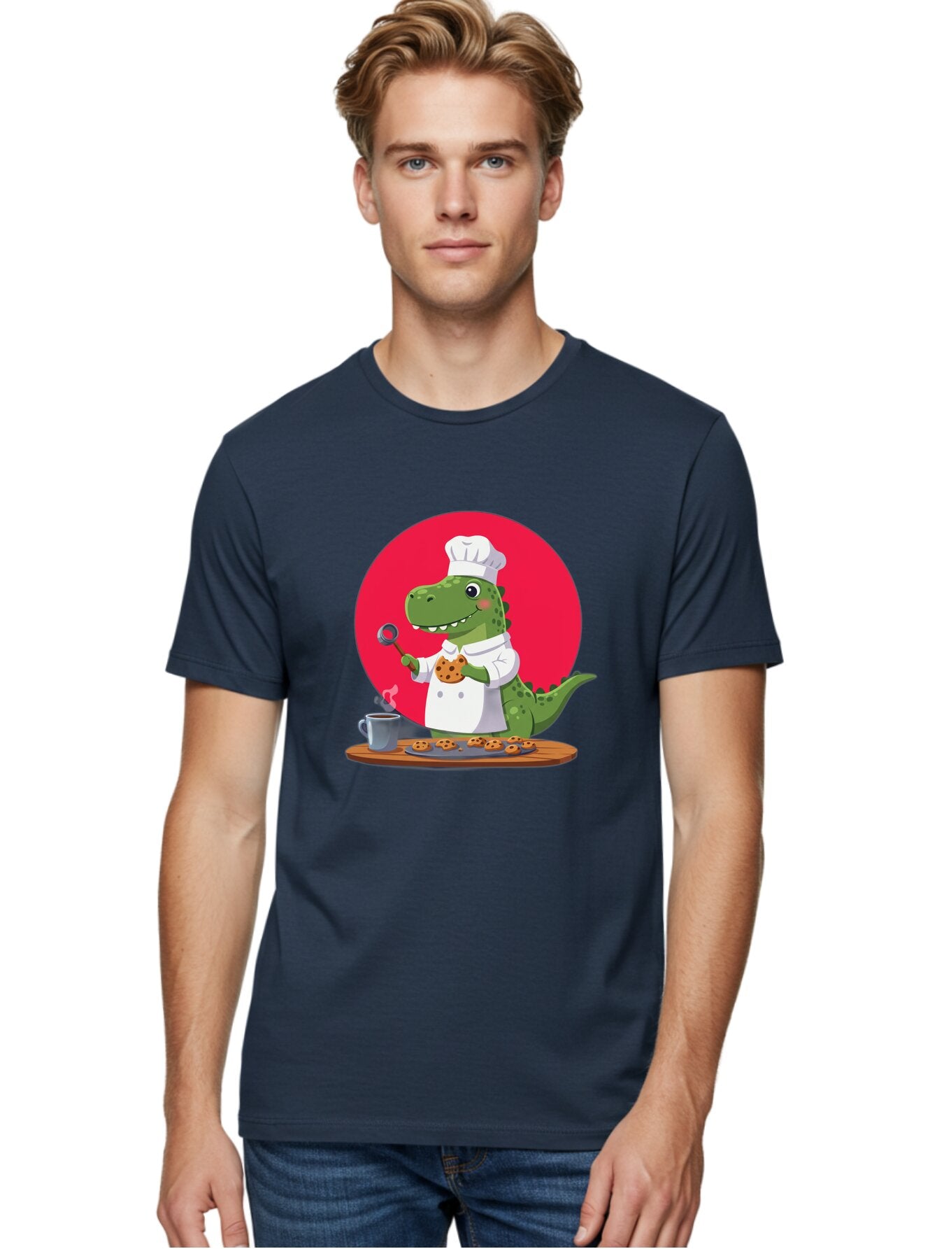 Dino-Chef Men'S Graphic Tee, 100% Cotton, Comfortable Casual Summer Wear, Machine Washable, Vintage Camera, Old Camera, Antique Camera, Black Camera, Classic Photography, Photography Equipment, Nostalgic Device, Film Camera, Camera Art Baq692 22