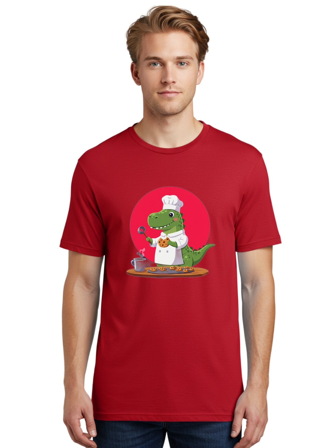 Dino-Chef Men'S Graphic Tee, 100% Cotton, Comfortable Casual Summer Wear, Machine Washable, Vintage Camera, Old Camera, Antique Camera, Black Camera, Classic Photography, Photography Equipment, Nostalgic Device, Film Camera, Camera Art Baq692 20