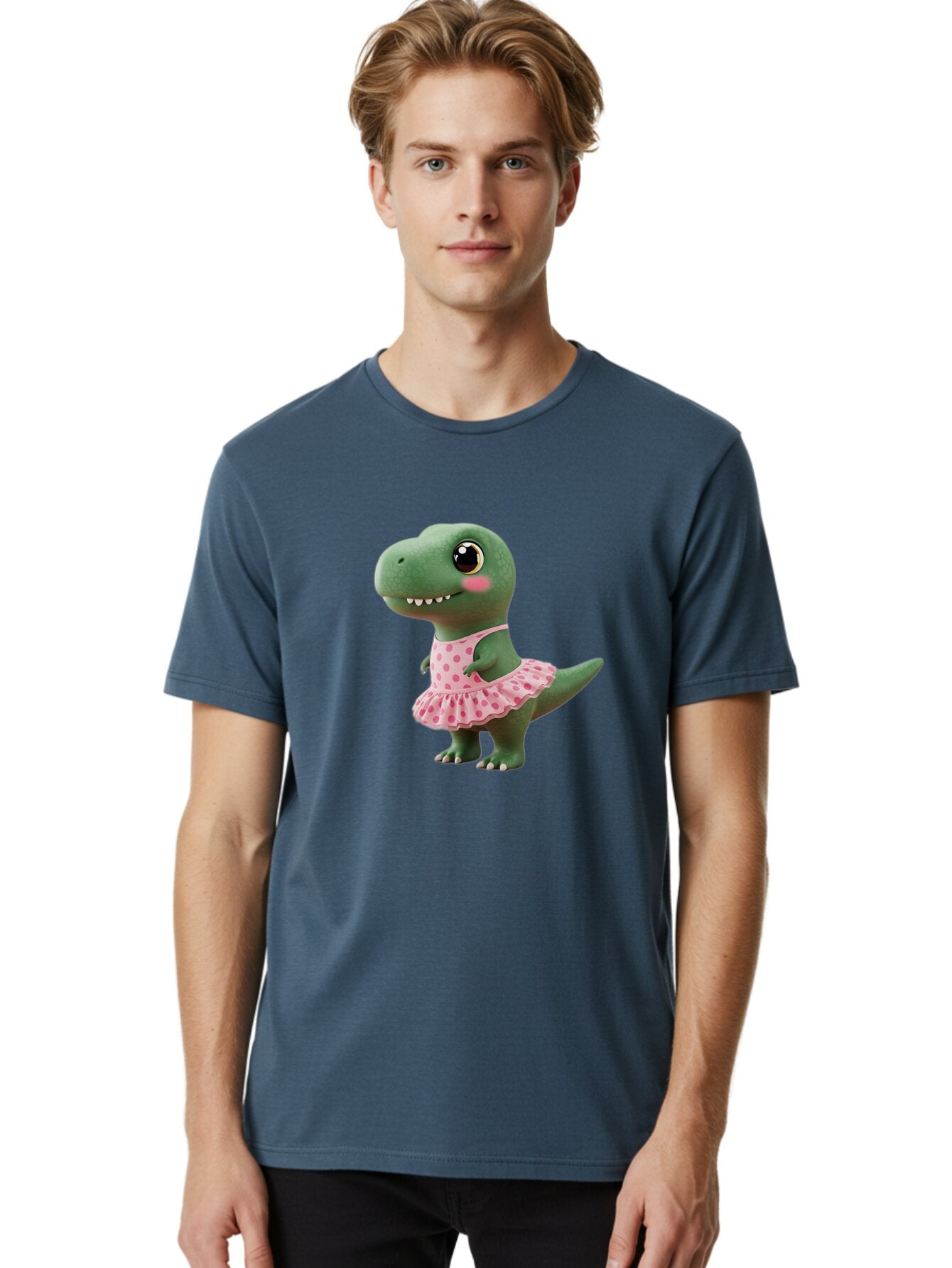 Dino-In-Pink-Dress Men'S Graphic Tee, 100% Cotton, Comfortable Casual Summer Wear, Machine Washable, Vintage Camera, Old Camera, Antique Camera, Black Camera, Classic Photography, Photography Equipment, Nostalgic Device, Film Camera, Baq693 17