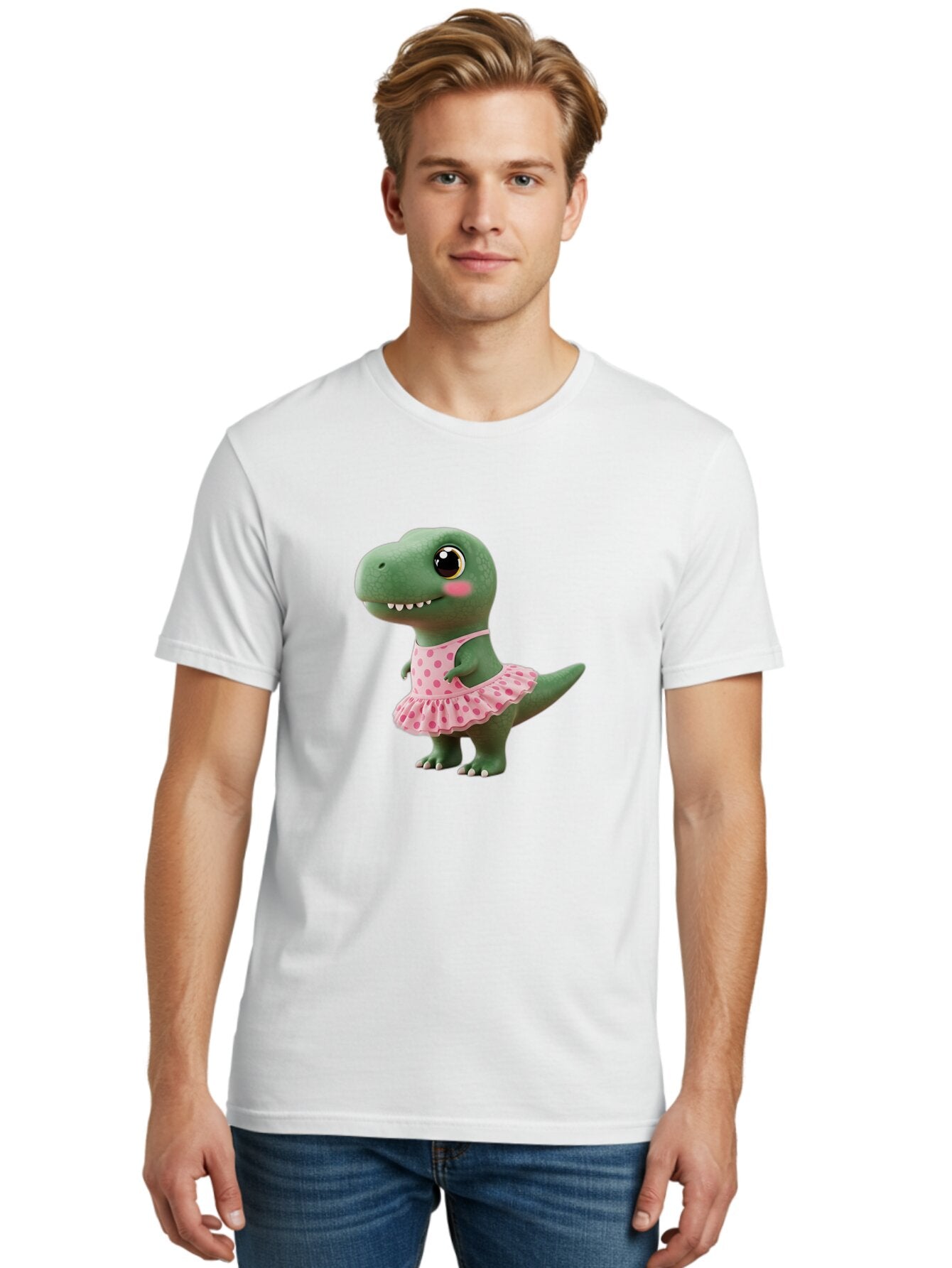 Dino-In-Pink-Dress Men'S Graphic Tee, 100% Cotton, Comfortable Casual Summer Wear, Machine Washable, Vintage Camera, Old Camera, Antique Camera, Black Camera, Classic Photography, Photography Equipment, Nostalgic Device, Film Camera, Baq693 21