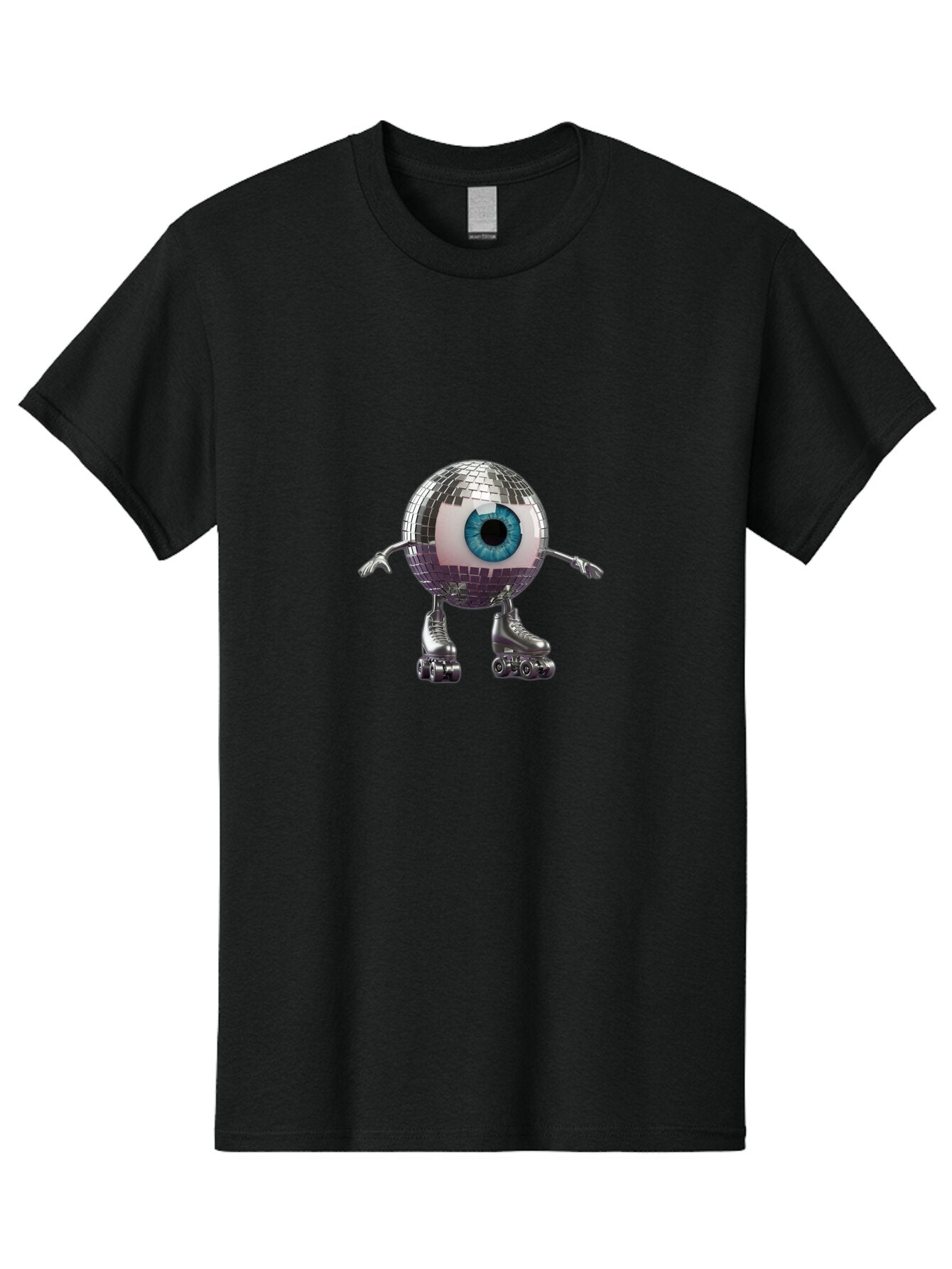 Disco-Ball-Eye Men'S Graphic Tee, 100% Cotton, Comfortable Casual Summer Wear, Machine Washable, Vintage Camera, Old Camera, Antique Camera, Black Camera, Classic Photography, Photography Equipment, Nostalgic Device, Film Camera, Camera Art Baq695 11