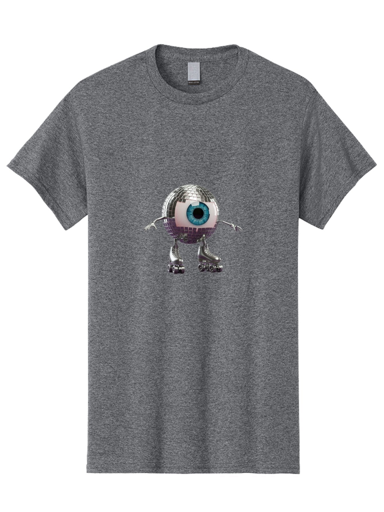 Disco-Ball-Eye Men'S Graphic Tee, 100% Cotton, Comfortable Casual Summer Wear, Machine Washable, Vintage Camera, Old Camera, Antique Camera, Black Camera, Classic Photography, Photography Equipment, Nostalgic Device, Film Camera, Camera Art Baq695 15