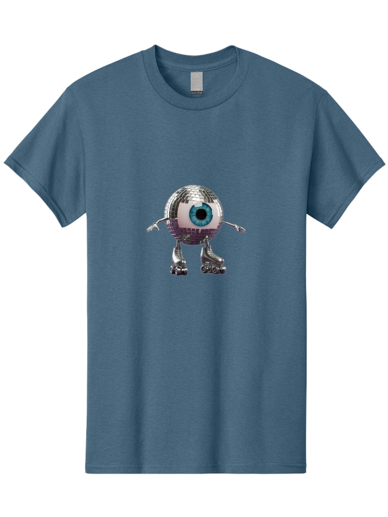 Disco-Ball-Eye Men'S Graphic Tee, 100% Cotton, Comfortable Casual Summer Wear, Machine Washable, Vintage Camera, Old Camera, Antique Camera, Black Camera, Classic Photography, Photography Equipment, Nostalgic Device, Film Camera, Camera Art Baq695 9