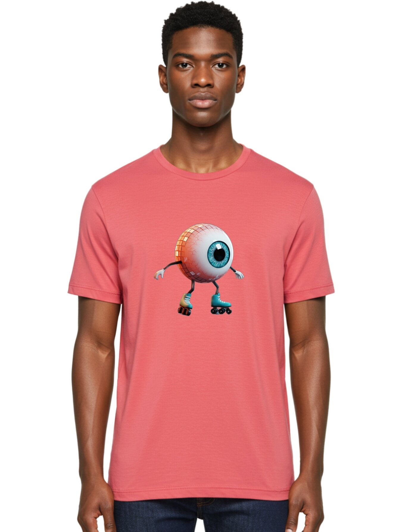 Disco-Eyeball Men'S Graphic Tee, 100% Cotton, Comfortable Casual Summer Wear, Machine Washable, Vintage Camera, Old Camera, Antique Camera, Black Camera, Classic Photography, Photography Equipment, Nostalgic Device, Film Camera, Camera Art Baq696 21