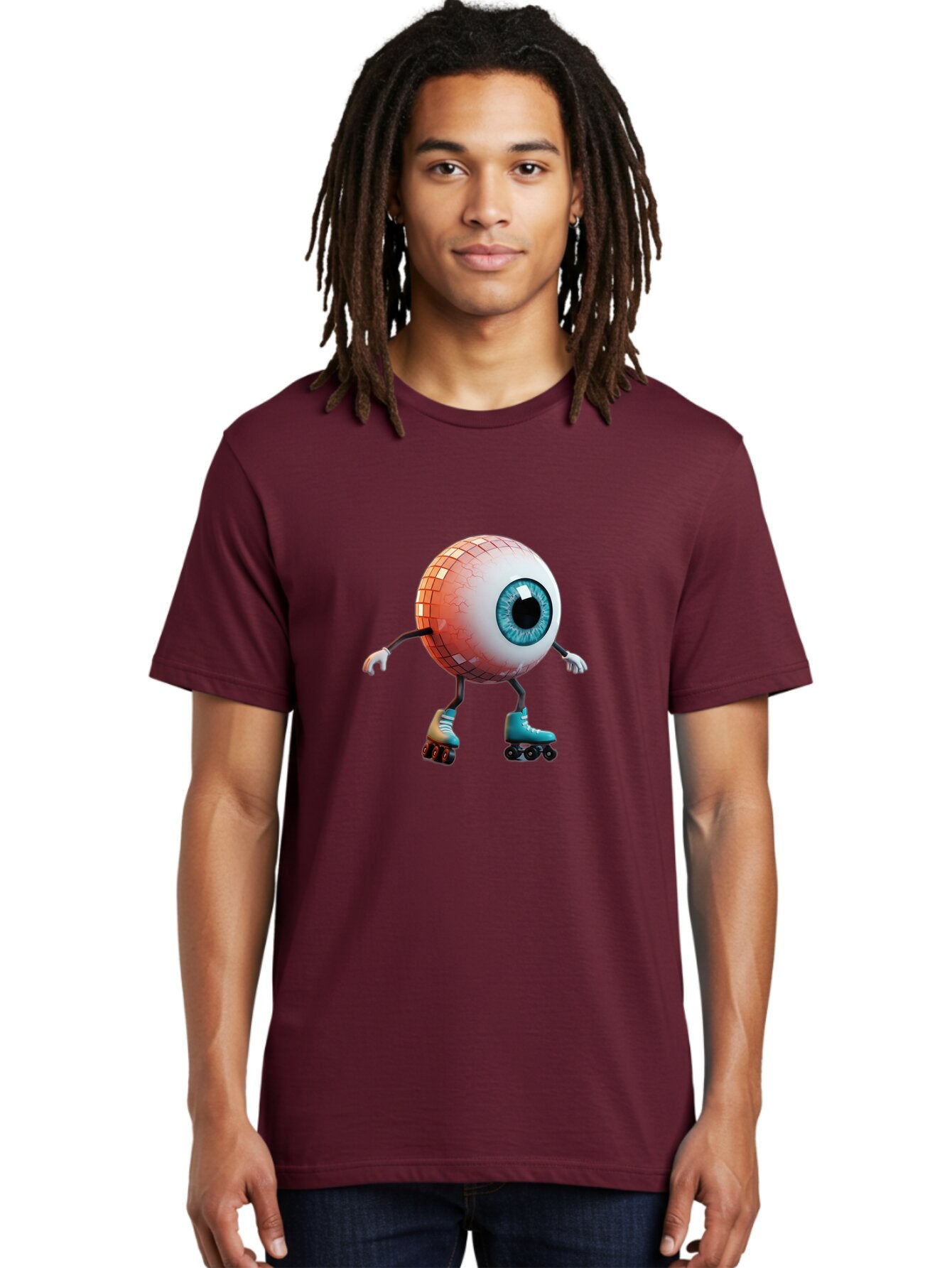 Disco-Eyeball Men'S Graphic Tee, 100% Cotton, Comfortable Casual Summer Wear, Machine Washable, Vintage Camera, Old Camera, Antique Camera, Black Camera, Classic Photography, Photography Equipment, Nostalgic Device, Film Camera, Camera Art Baq696 29