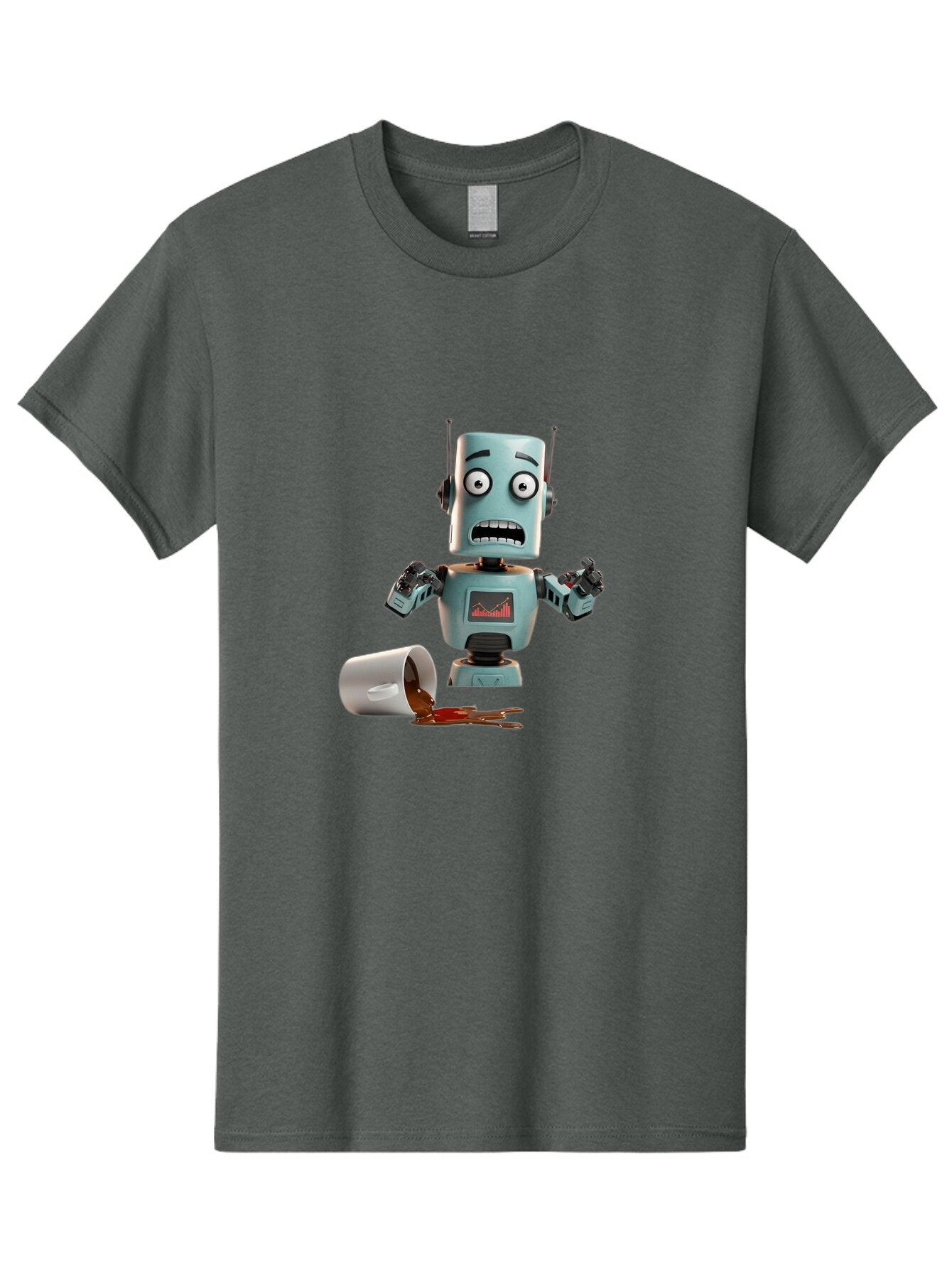 Distressed-Robot Men'S Graphic Tee, 100% Cotton, Comfortable Casual Summer Wear, Machine Washable, Vintage Camera, Old Camera, Antique Camera, Black Camera, Classic Photography, Photography Equipment, Nostalgic Device, Film Camera, Camera Art Baq698 6