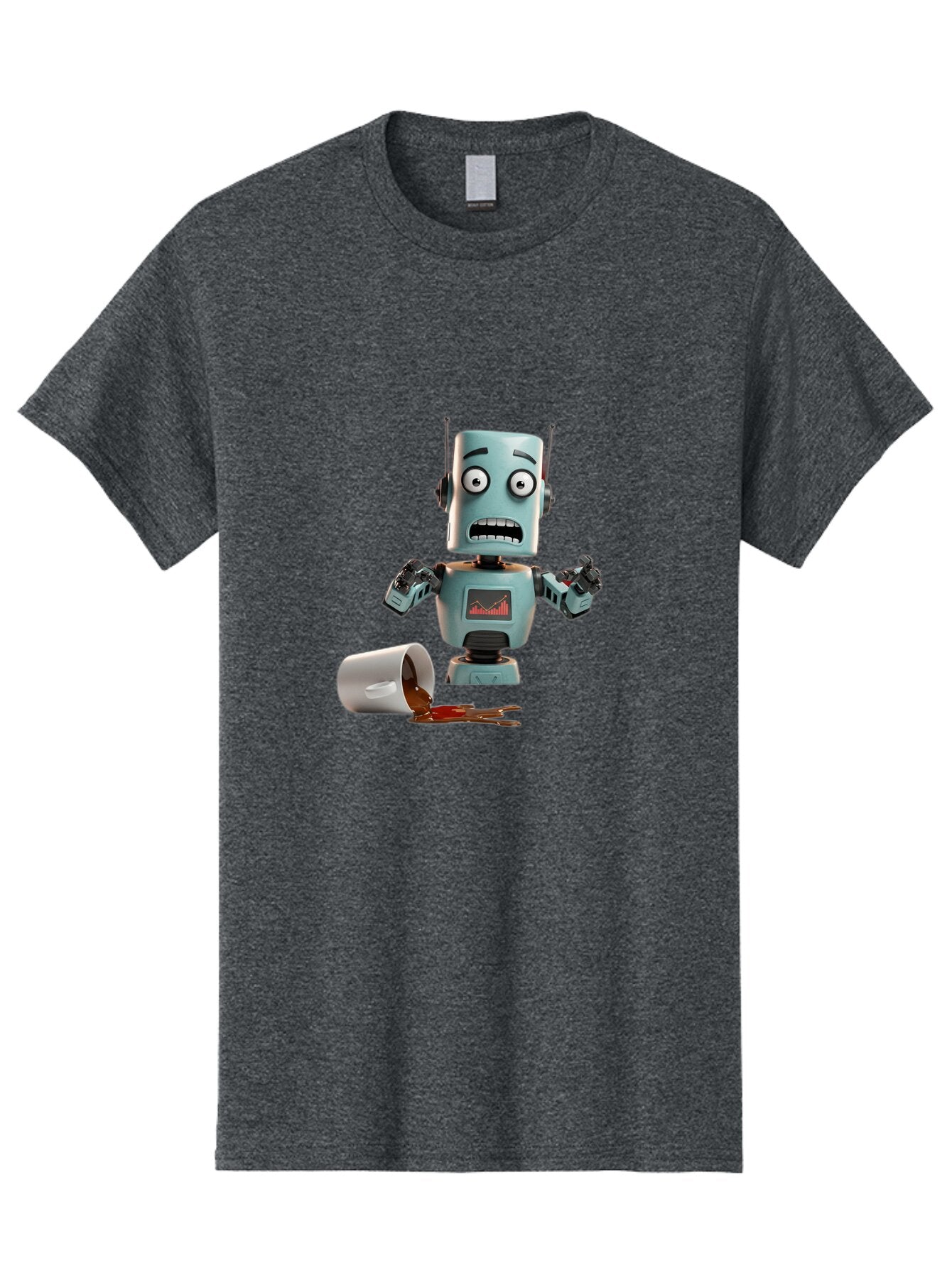 Distressed-Robot Men'S Graphic Tee, 100% Cotton, Comfortable Casual Summer Wear, Machine Washable, Vintage Camera, Old Camera, Antique Camera, Black Camera, Classic Photography, Photography Equipment, Nostalgic Device, Film Camera, Camera Art Baq698 13