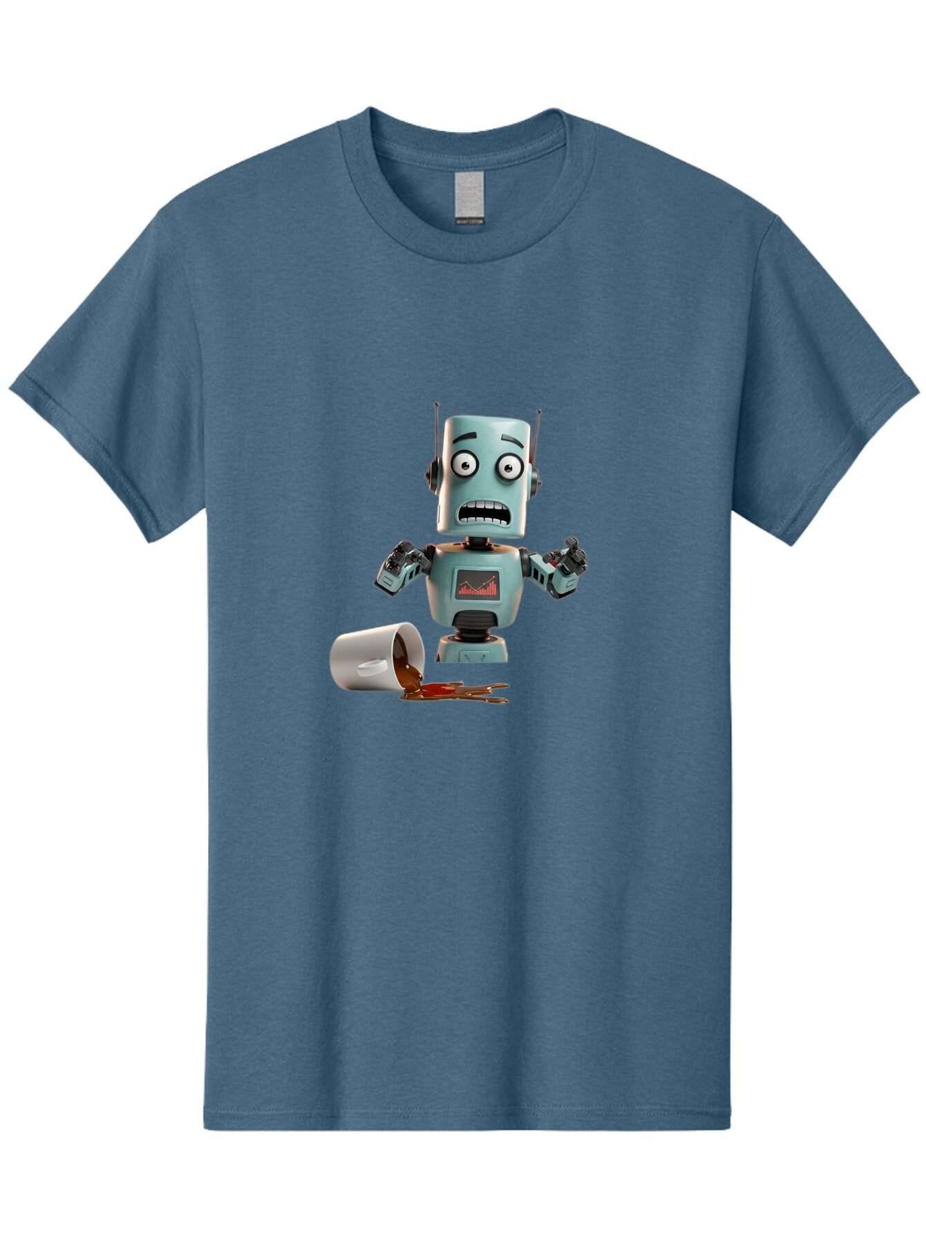 Distressed-Robot Men'S Graphic Tee, 100% Cotton, Comfortable Casual Summer Wear, Machine Washable, Vintage Camera, Old Camera, Antique Camera, Black Camera, Classic Photography, Photography Equipment, Nostalgic Device, Film Camera, Camera Art Baq698 15