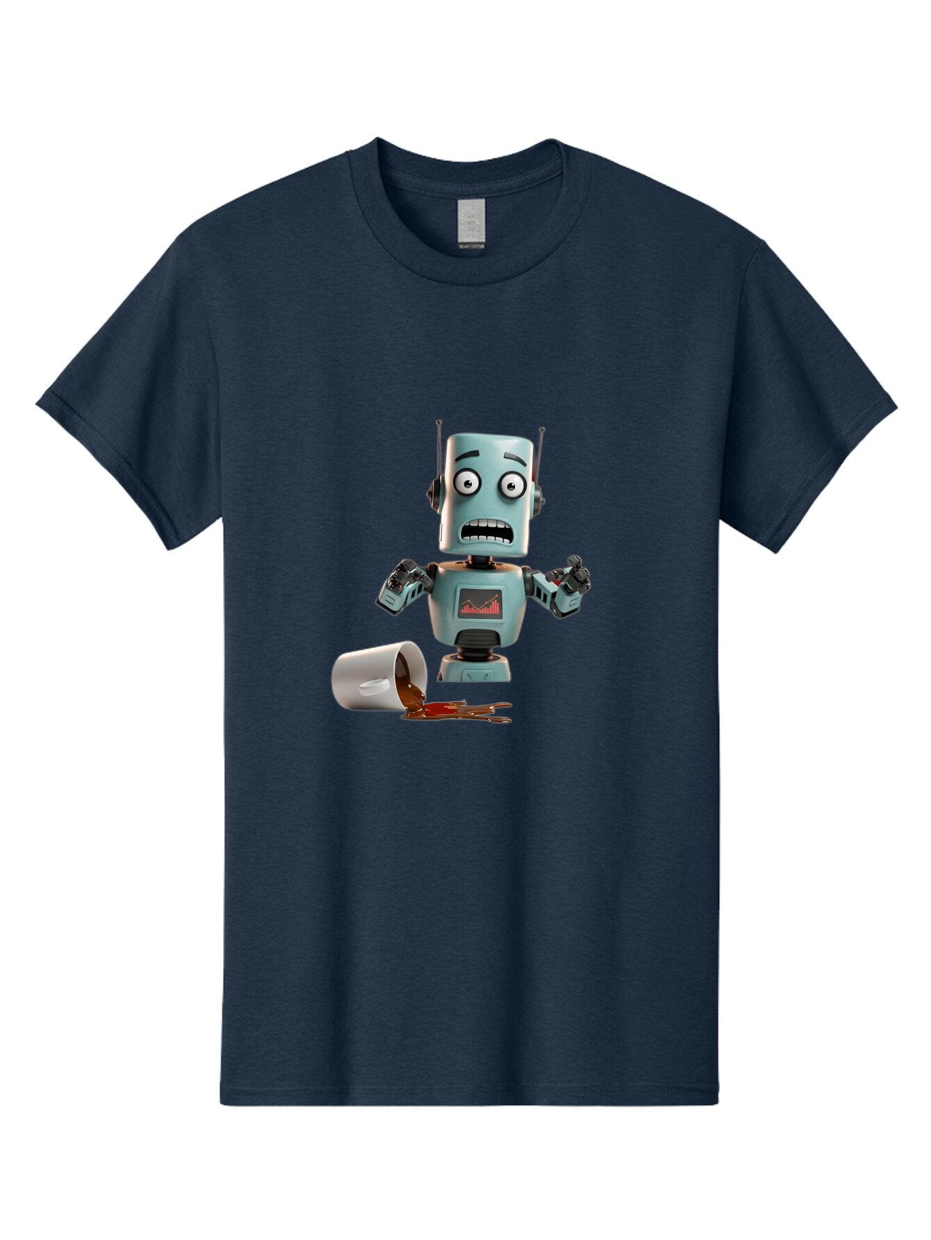 Distressed-Robot Men'S Graphic Tee, 100% Cotton, Comfortable Casual Summer Wear, Machine Washable, Vintage Camera, Old Camera, Antique Camera, Black Camera, Classic Photography, Photography Equipment, Nostalgic Device, Film Camera, Camera Art Baq698 3
