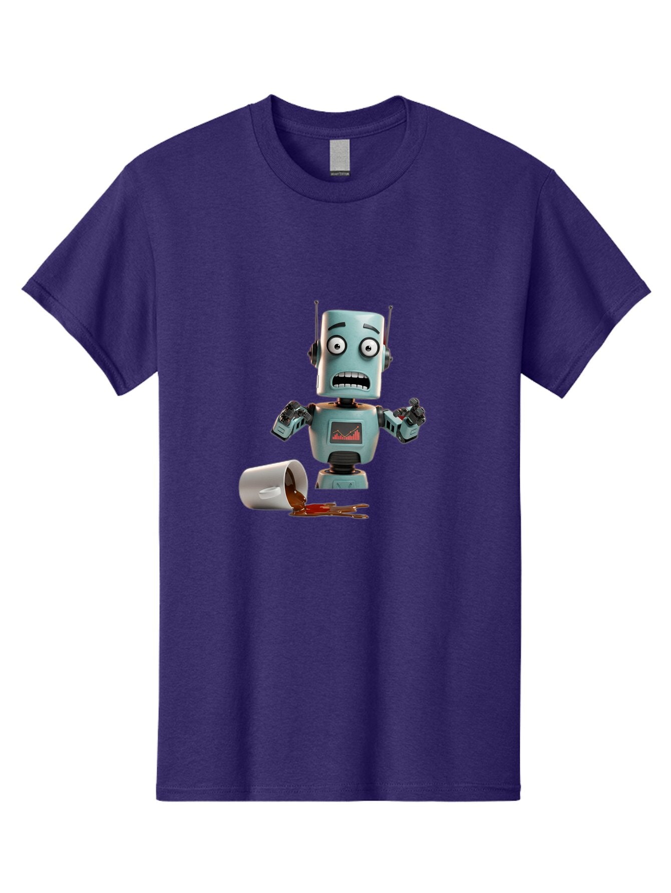 Distressed-Robot Men'S Graphic Tee, 100% Cotton, Comfortable Casual Summer Wear, Machine Washable, Vintage Camera, Old Camera, Antique Camera, Black Camera, Classic Photography, Photography Equipment, Nostalgic Device, Film Camera, Camera Art Baq698 8